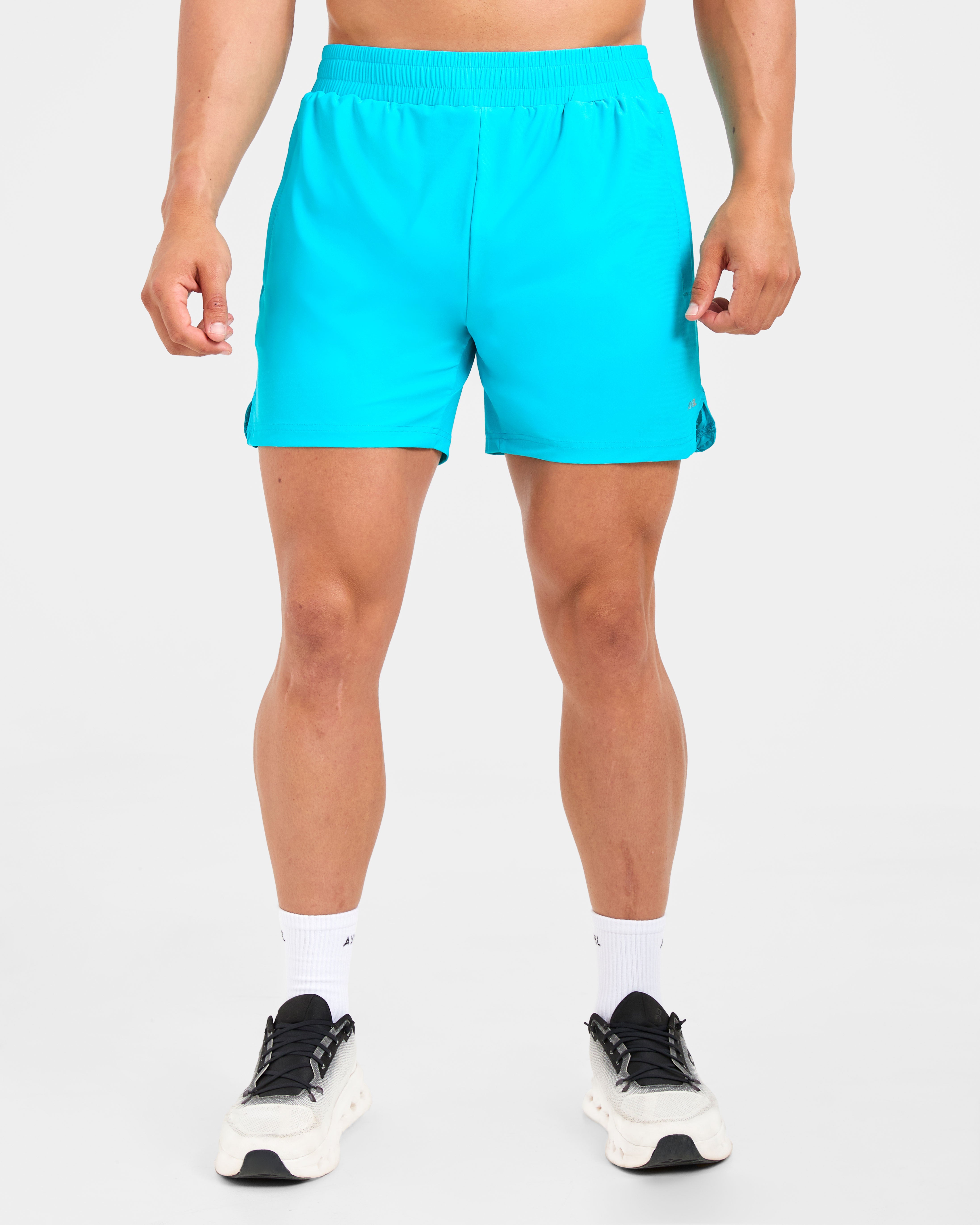 Run 5" Shorts - Blaze Blauw