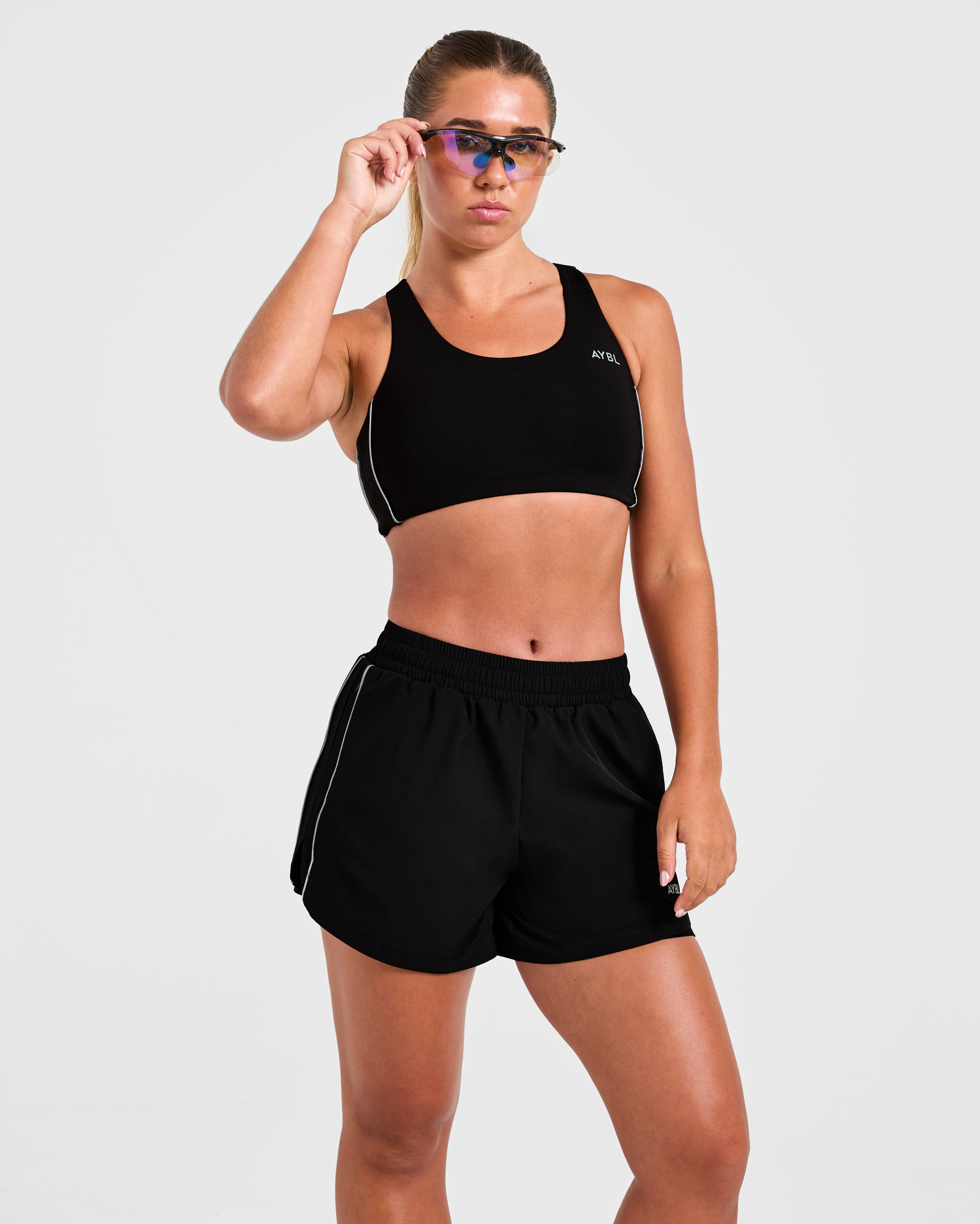 Run Sports Bra - Zwart