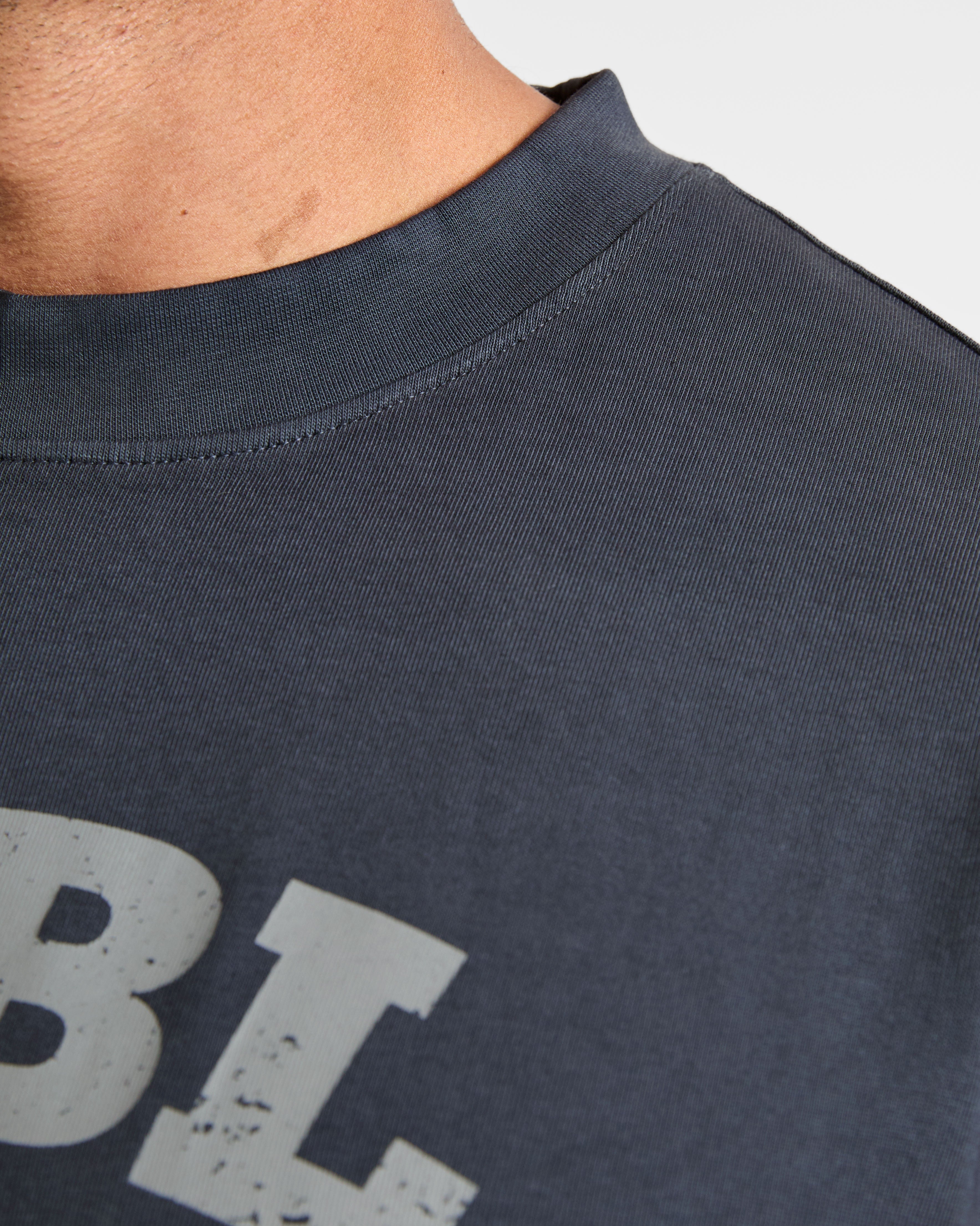Elite Oversized T Shirt - Heavy Blauw