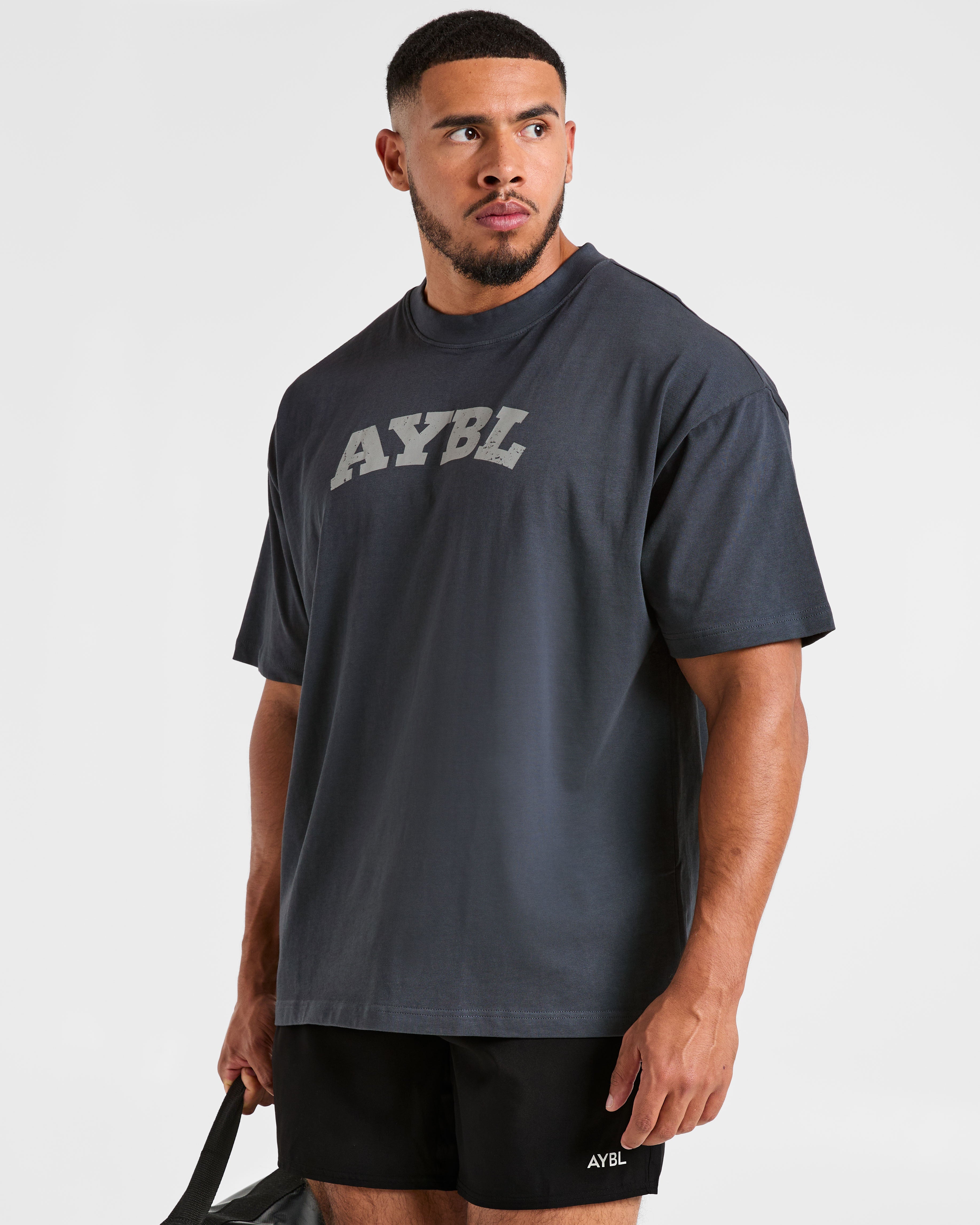 Elite Oversized T Shirt - Heavy Blauw