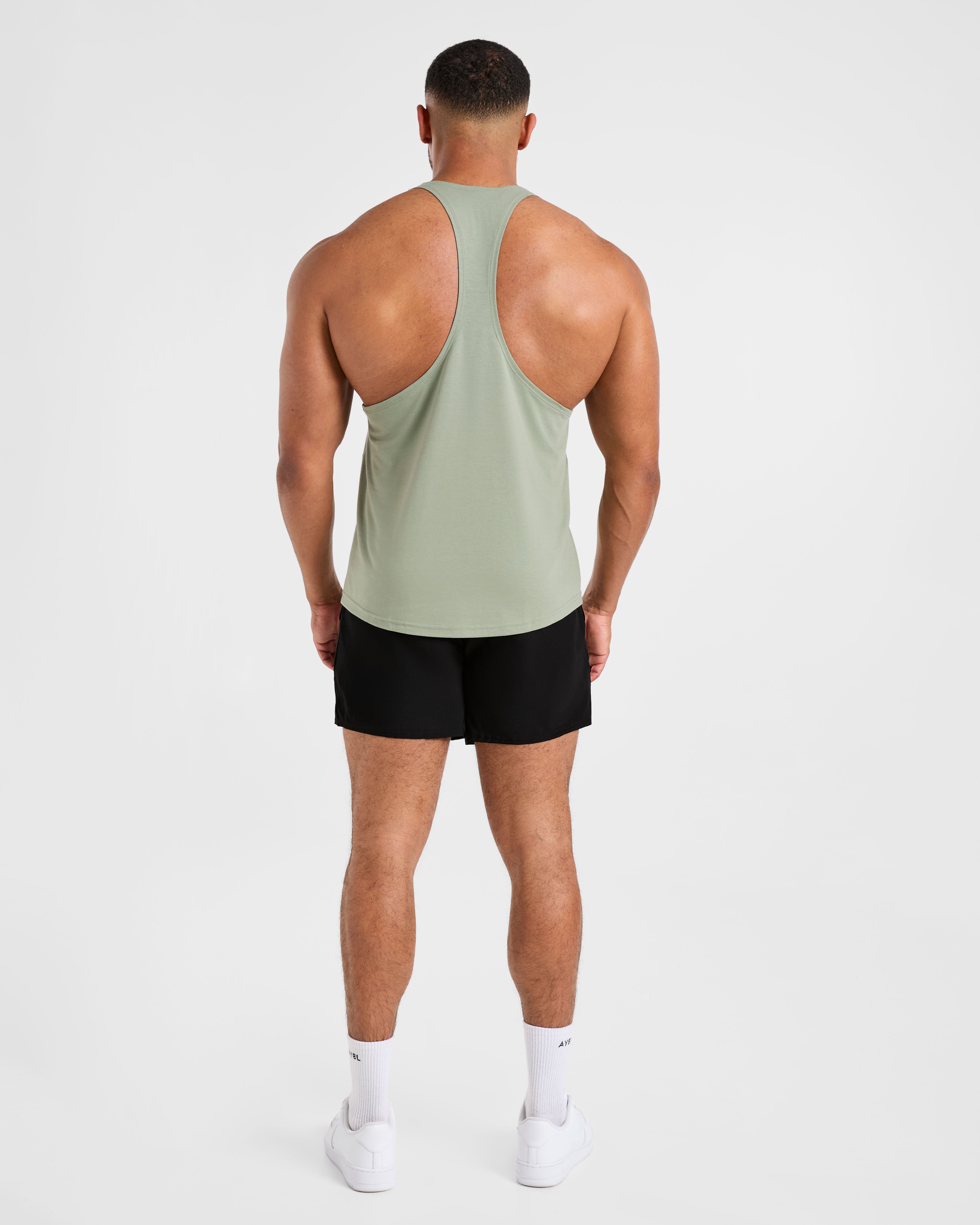 Essential Stringer - Muted Groen