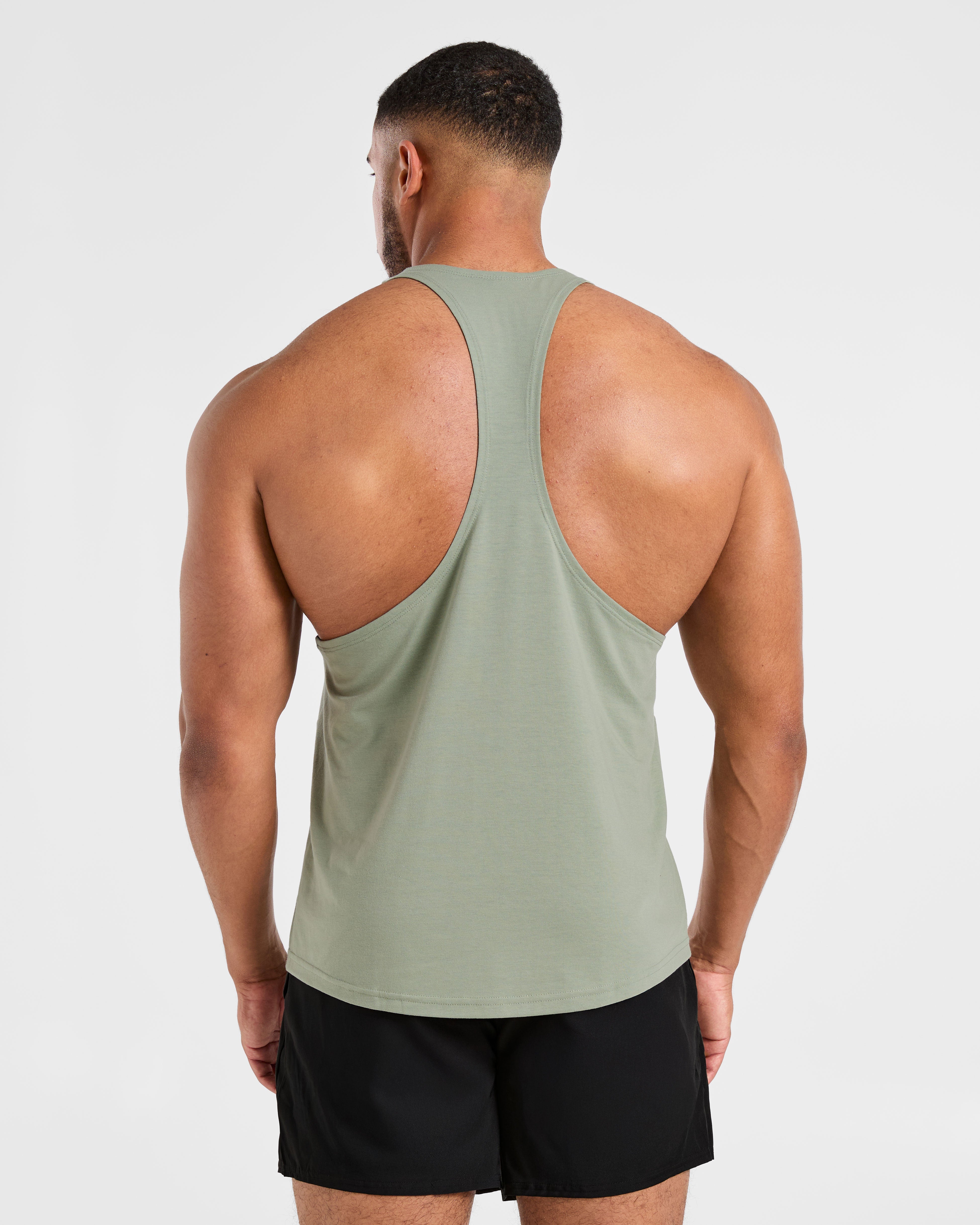 Essential Stringer - Muted Groen