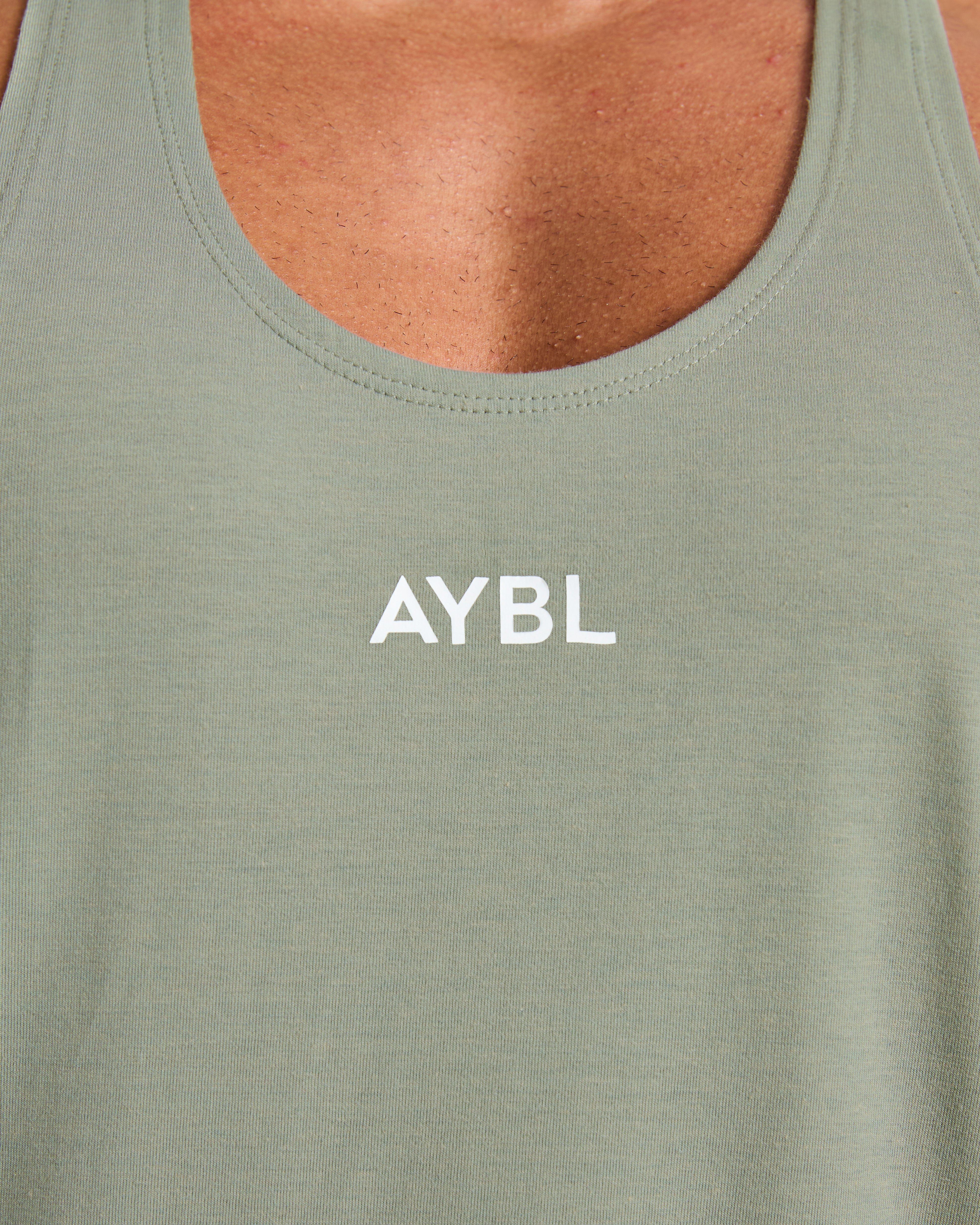 Essential Stringer - Muted Groen