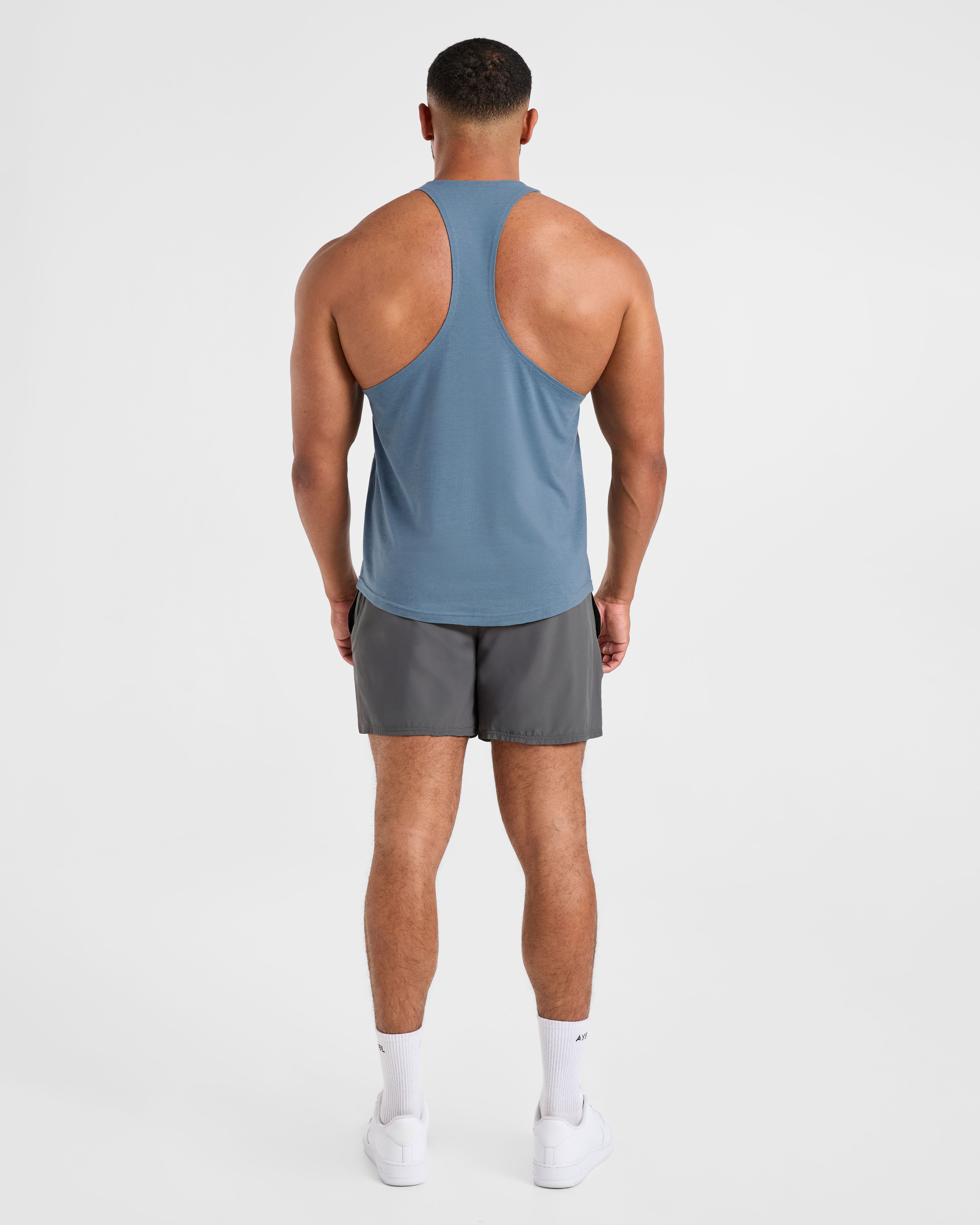 Essential Stringer - Slate Blauw