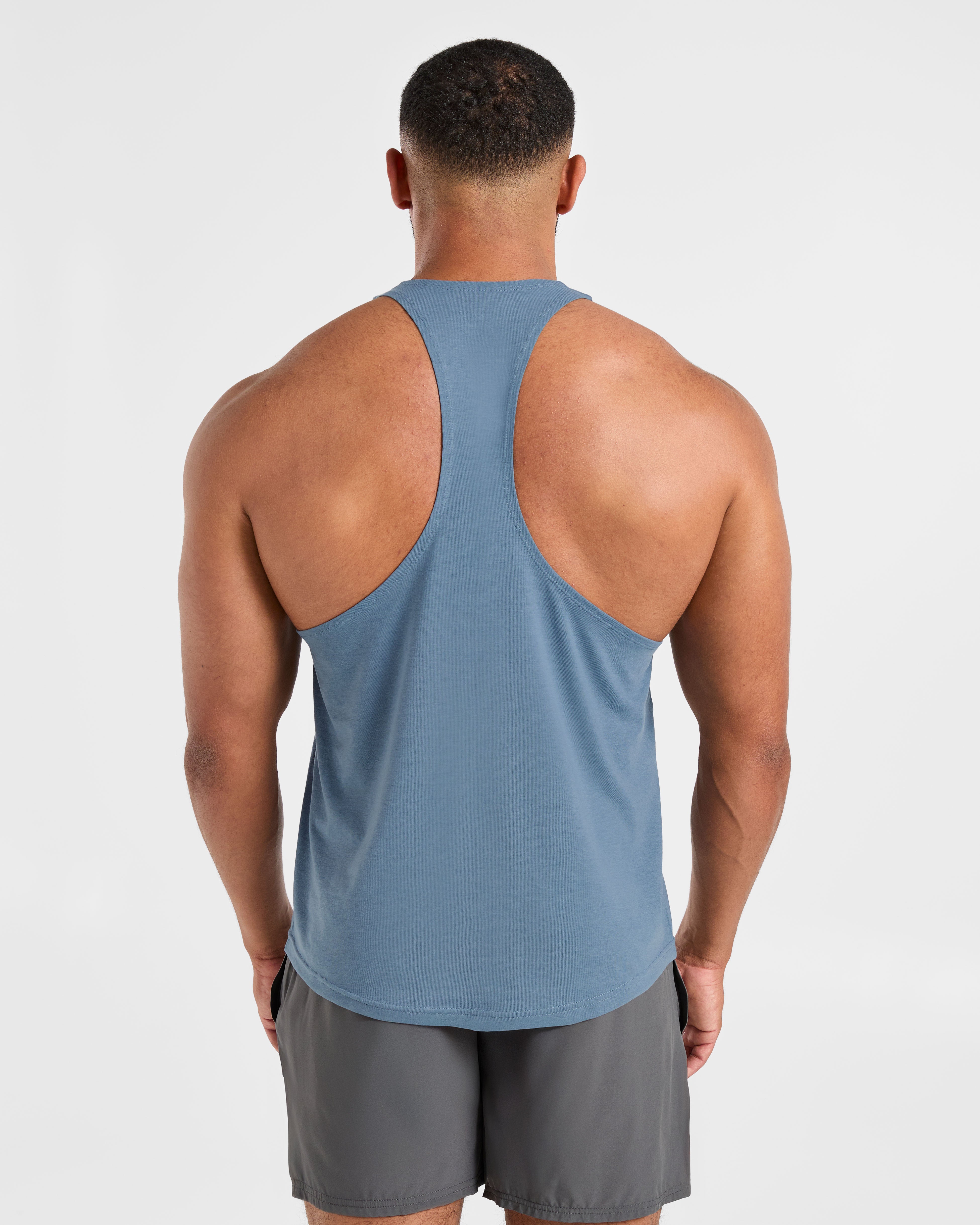 Essential Stringer - Slate Blauw
