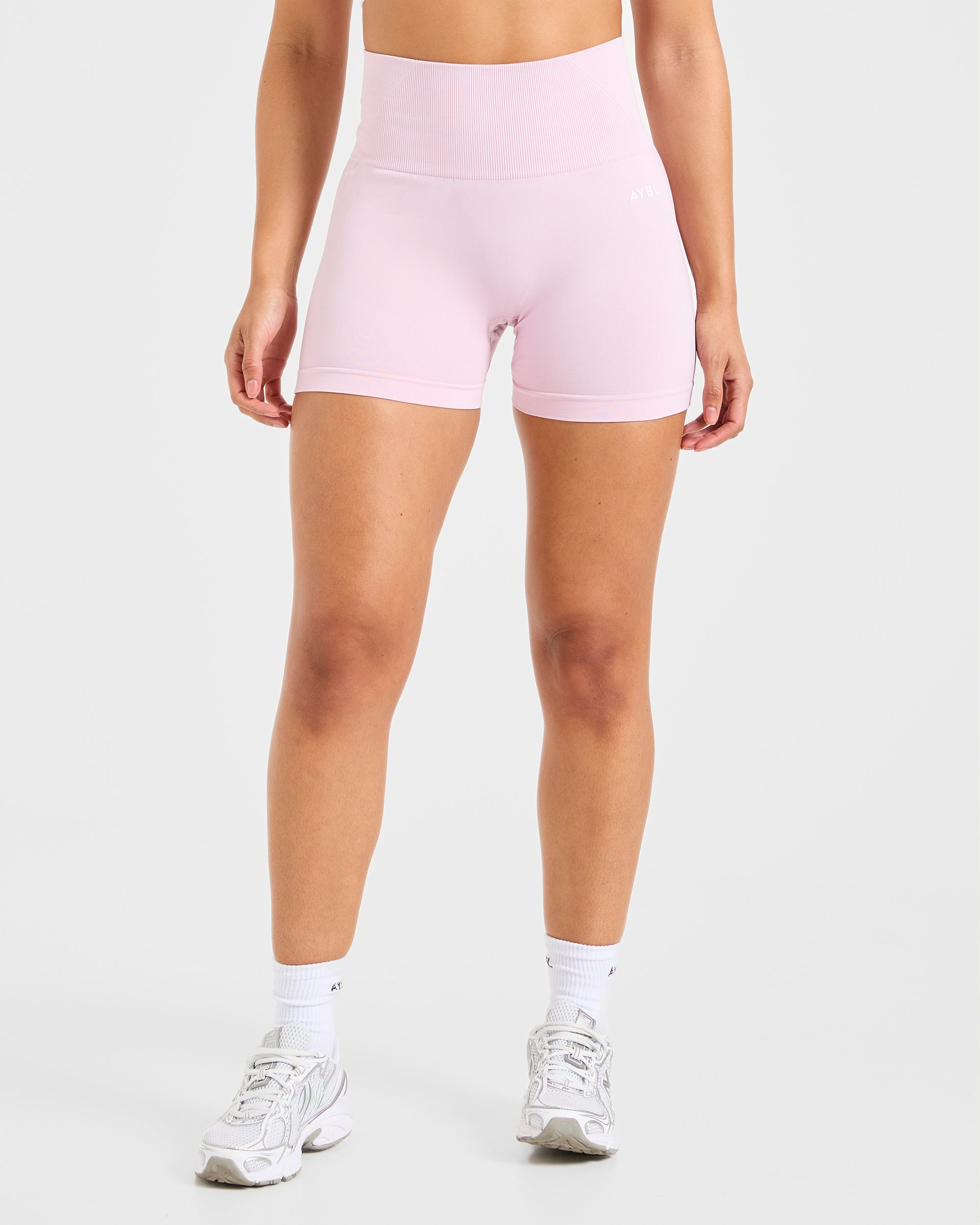 Empower Seamless Shorts - Iced Roze