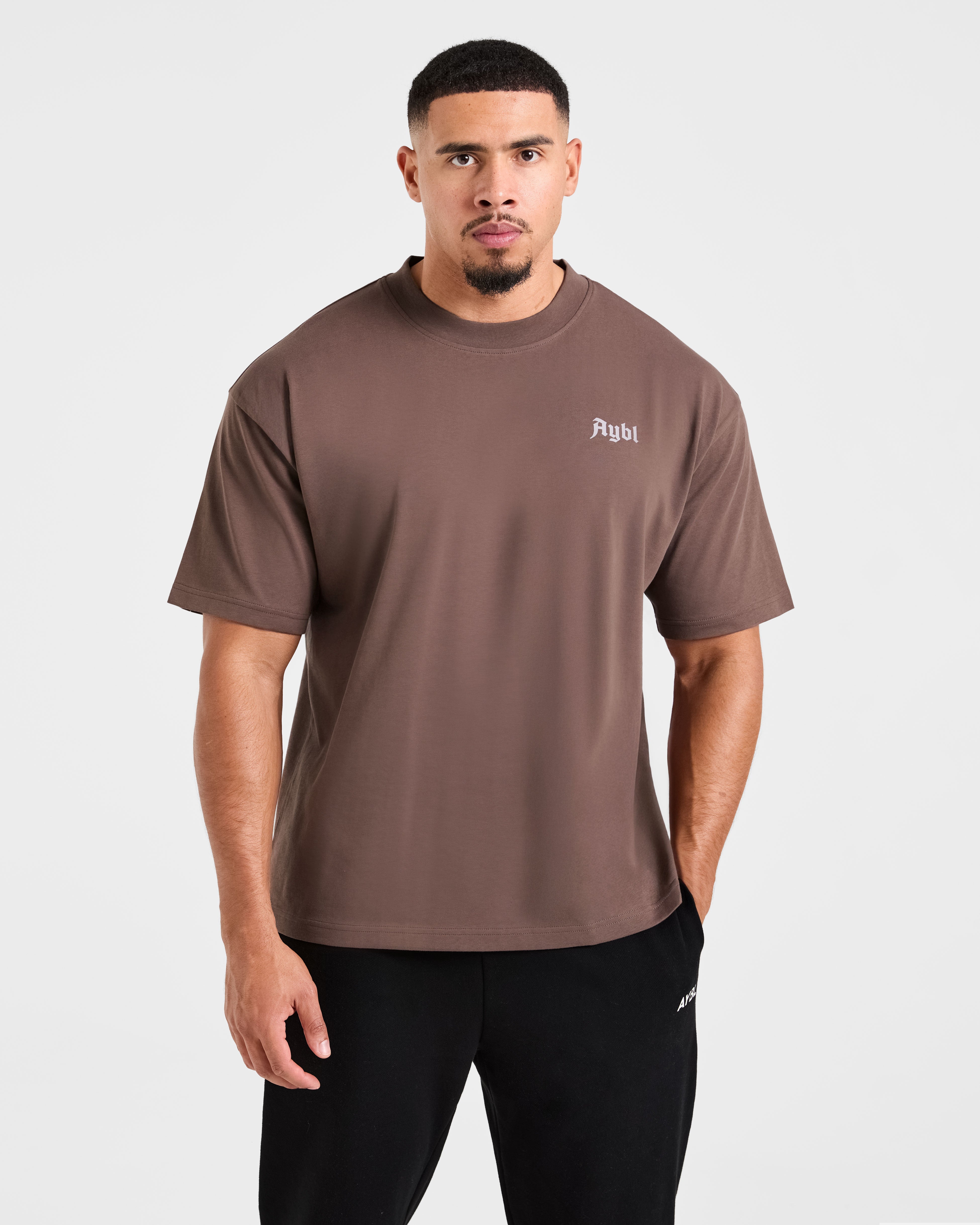 Built for Lifters Oversized T Shirt - Vintage Bruin