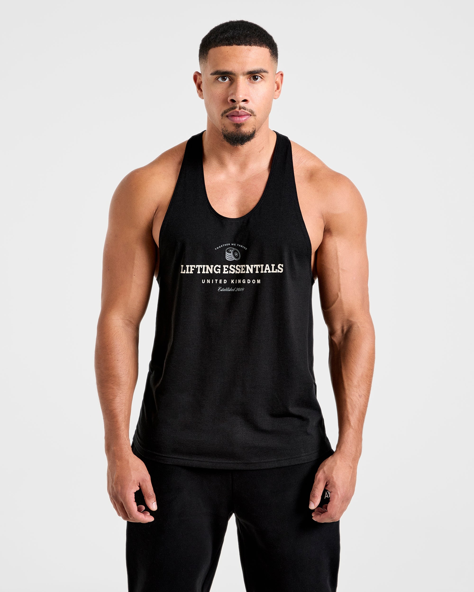 Apex Lifting Essentials Stringer - Zwart