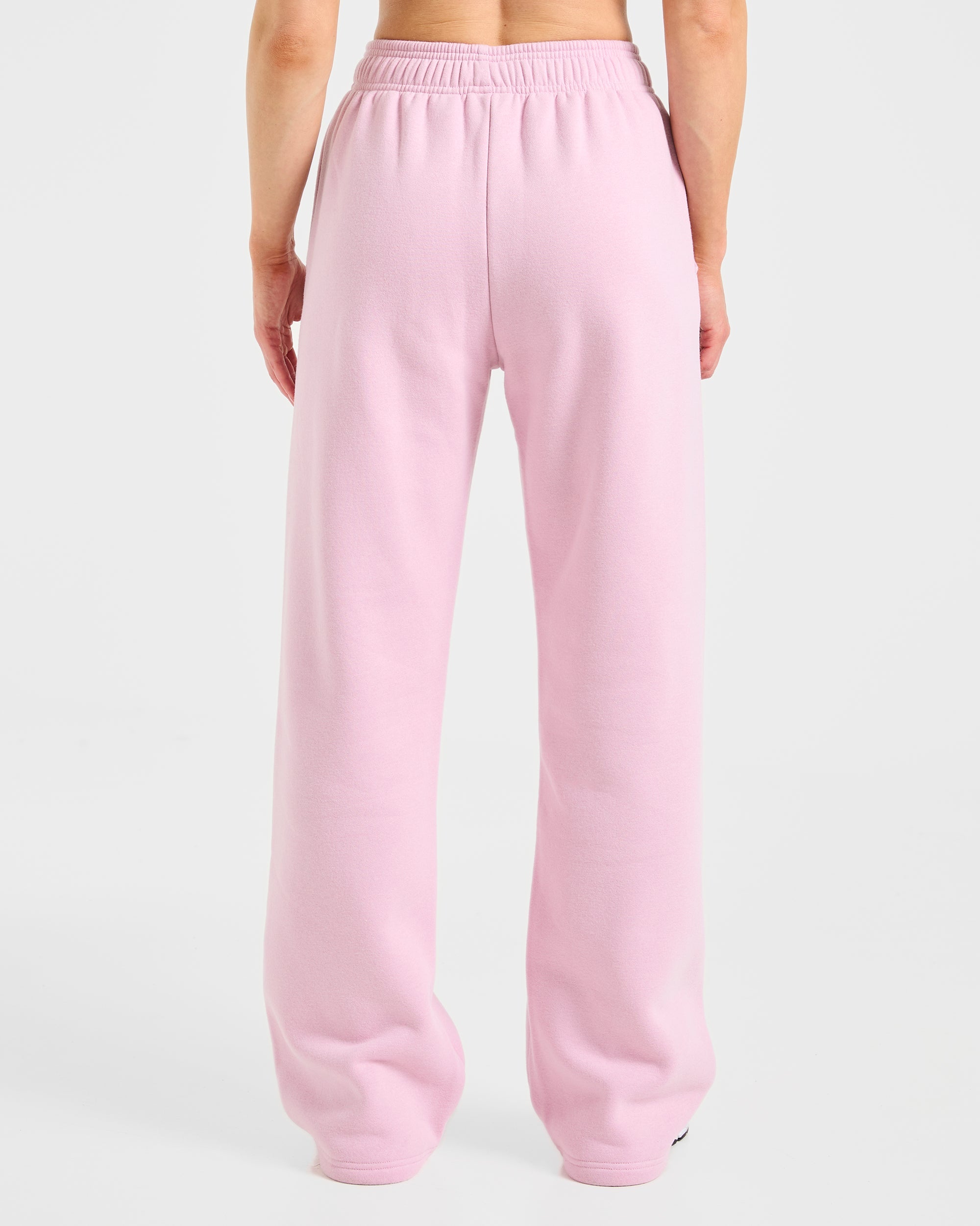 Varsity 2.0 Oversized Straight Leg Joggers - Iced Roze