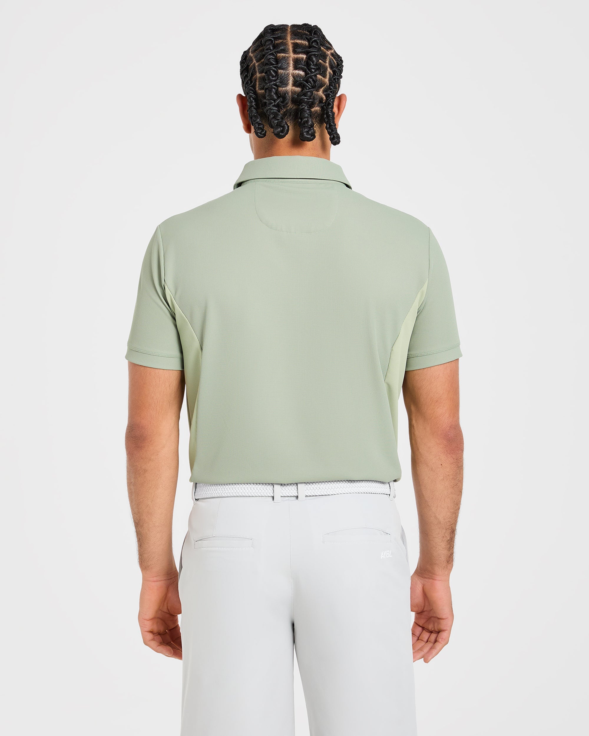 Edge Polo - Muted Olive Grün