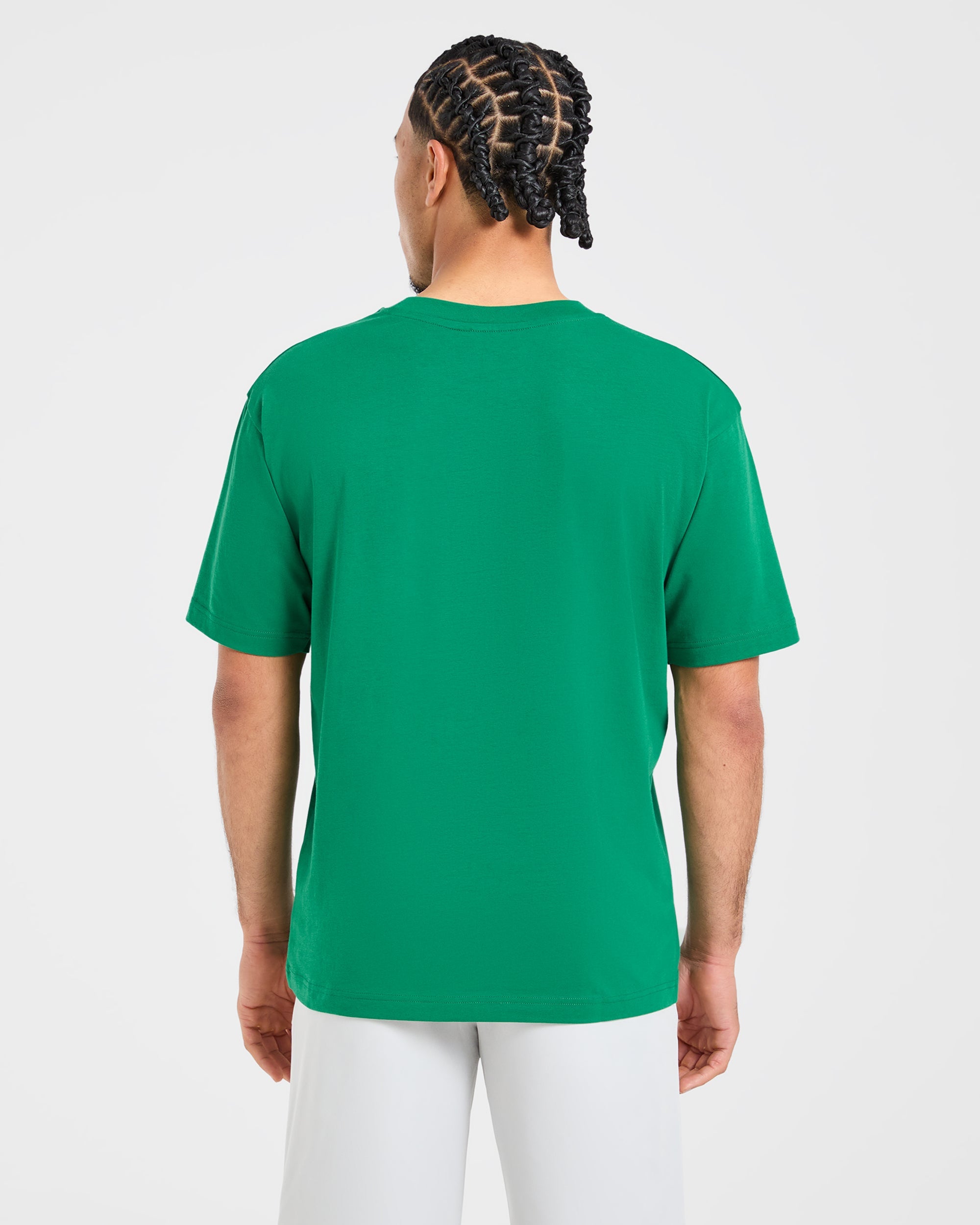 Golf Club T Shirt - Rye Groen/Crème