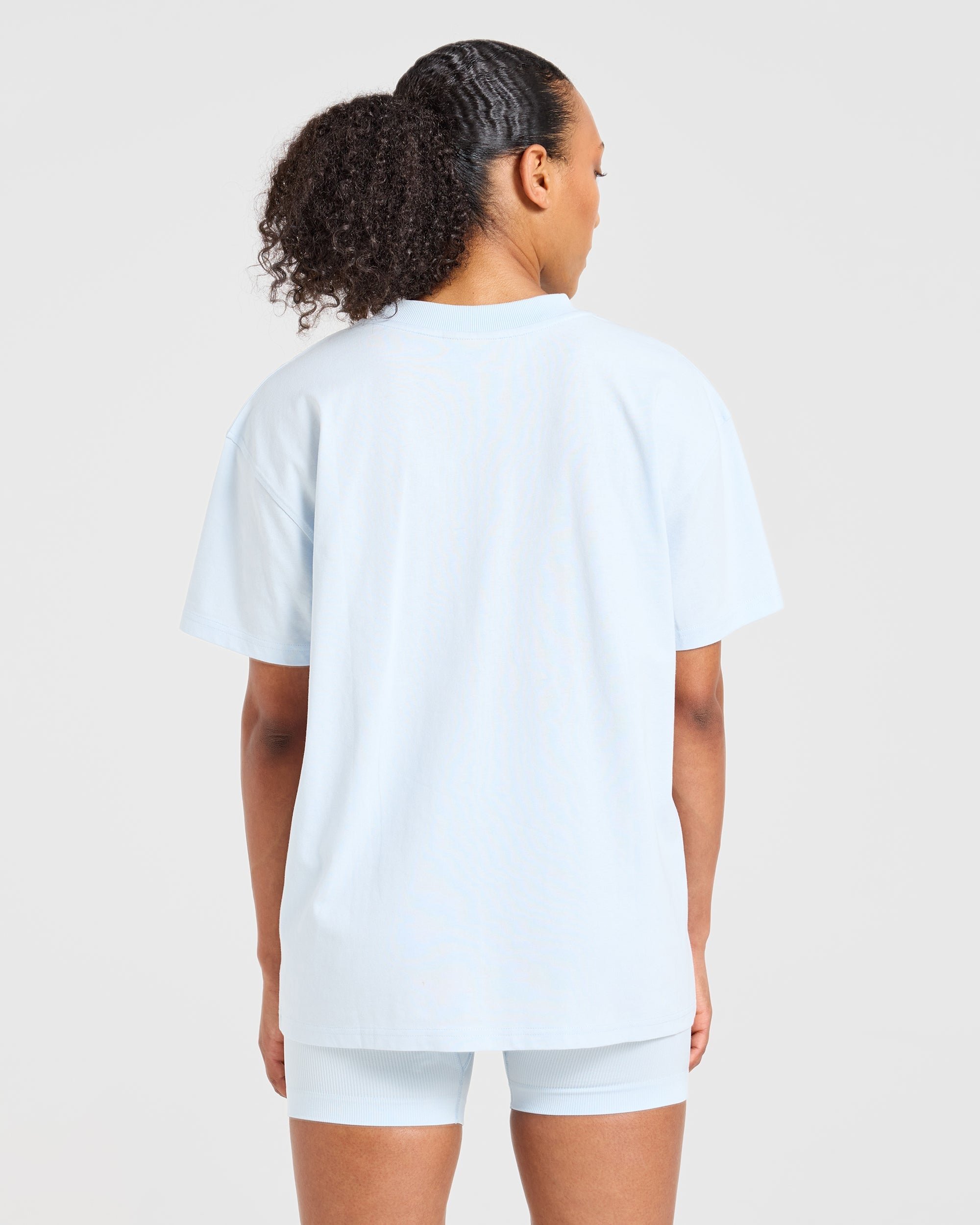 AYBL Sports 18 Oversized T Shirt - Iced Blauw