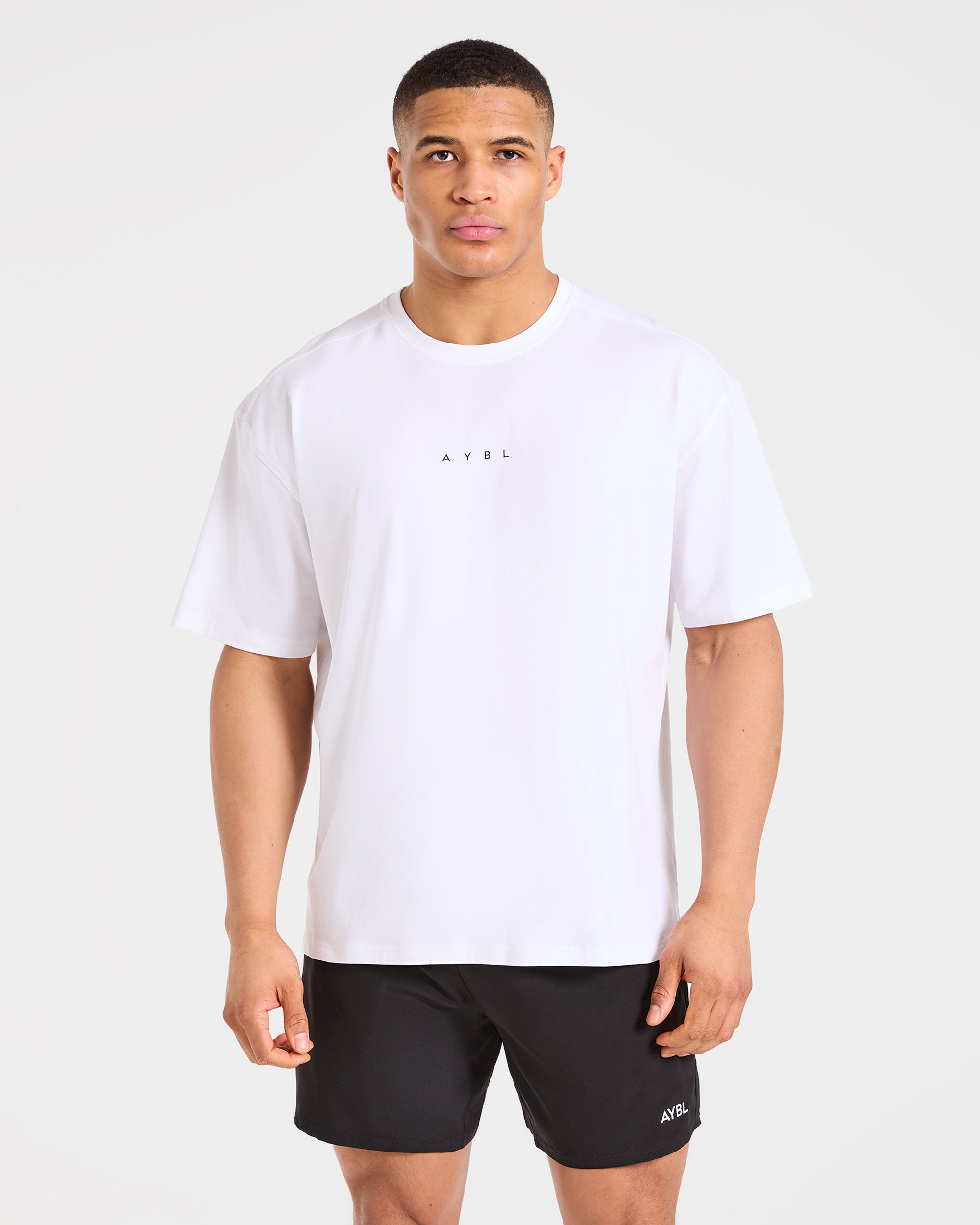 Force Oversized T Shirt - Wit