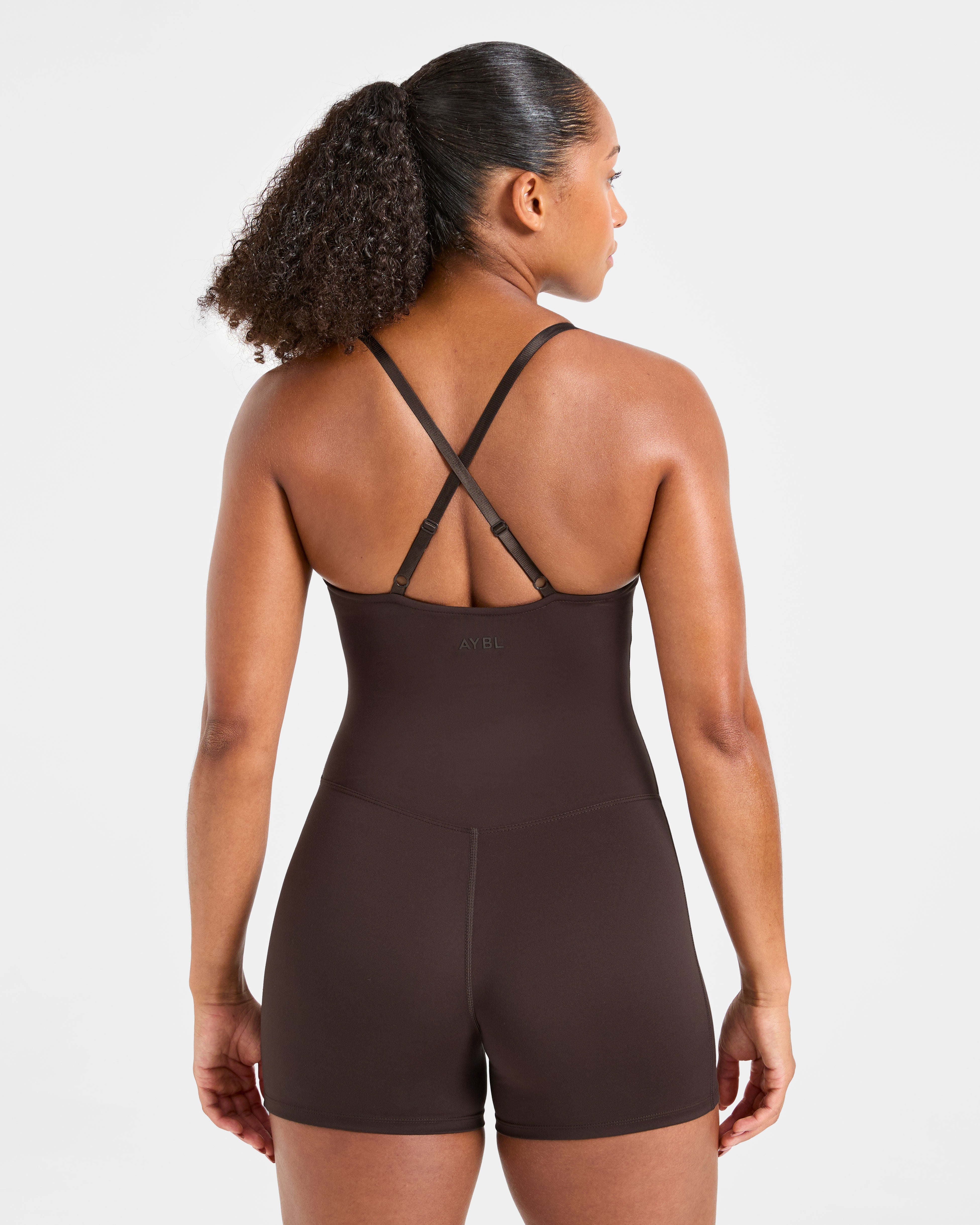 Staple Shorts All In One - Coffee Bruin