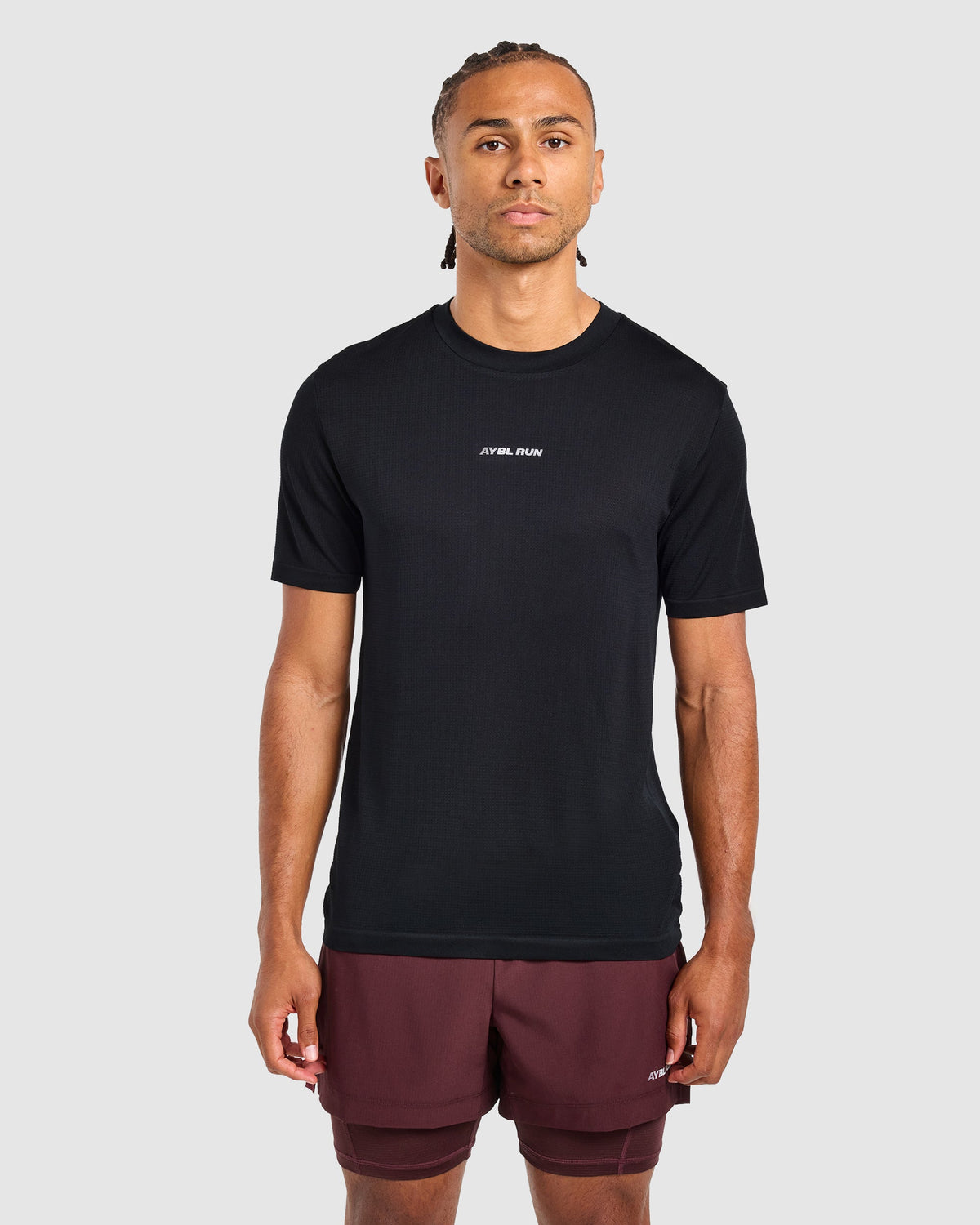 Run Seamless T Shirt - Zwart