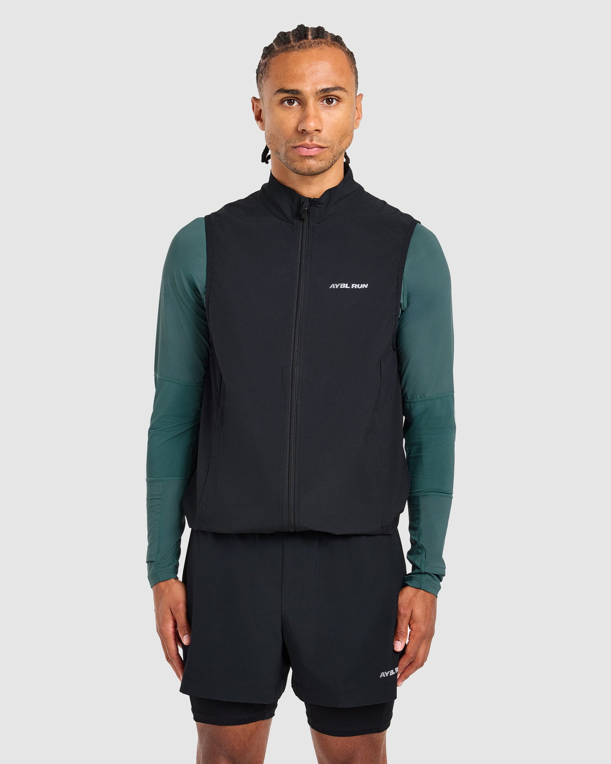 Run Gilet - Zwart