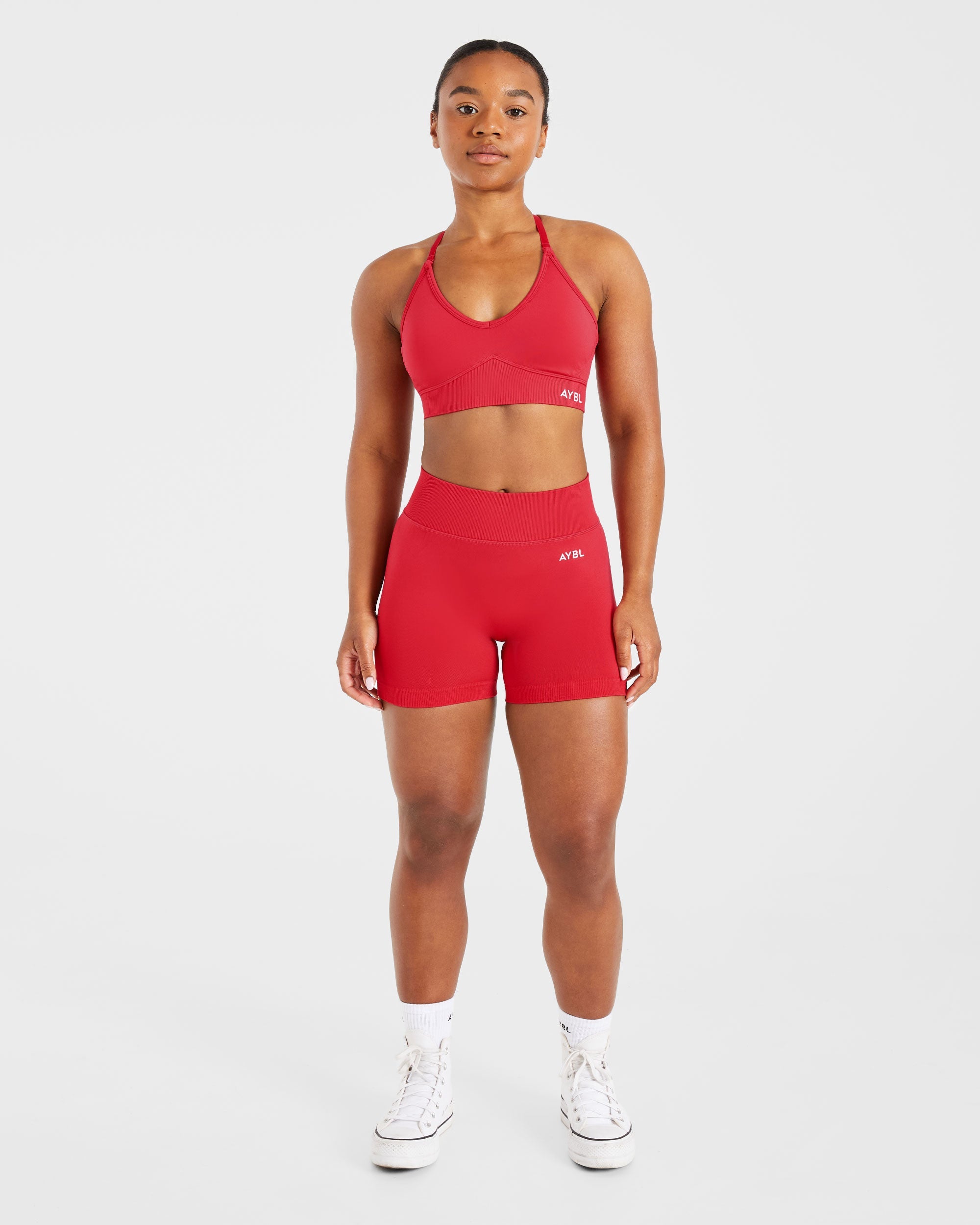 Adapt Seamless Sports Bra - Salsa Rood