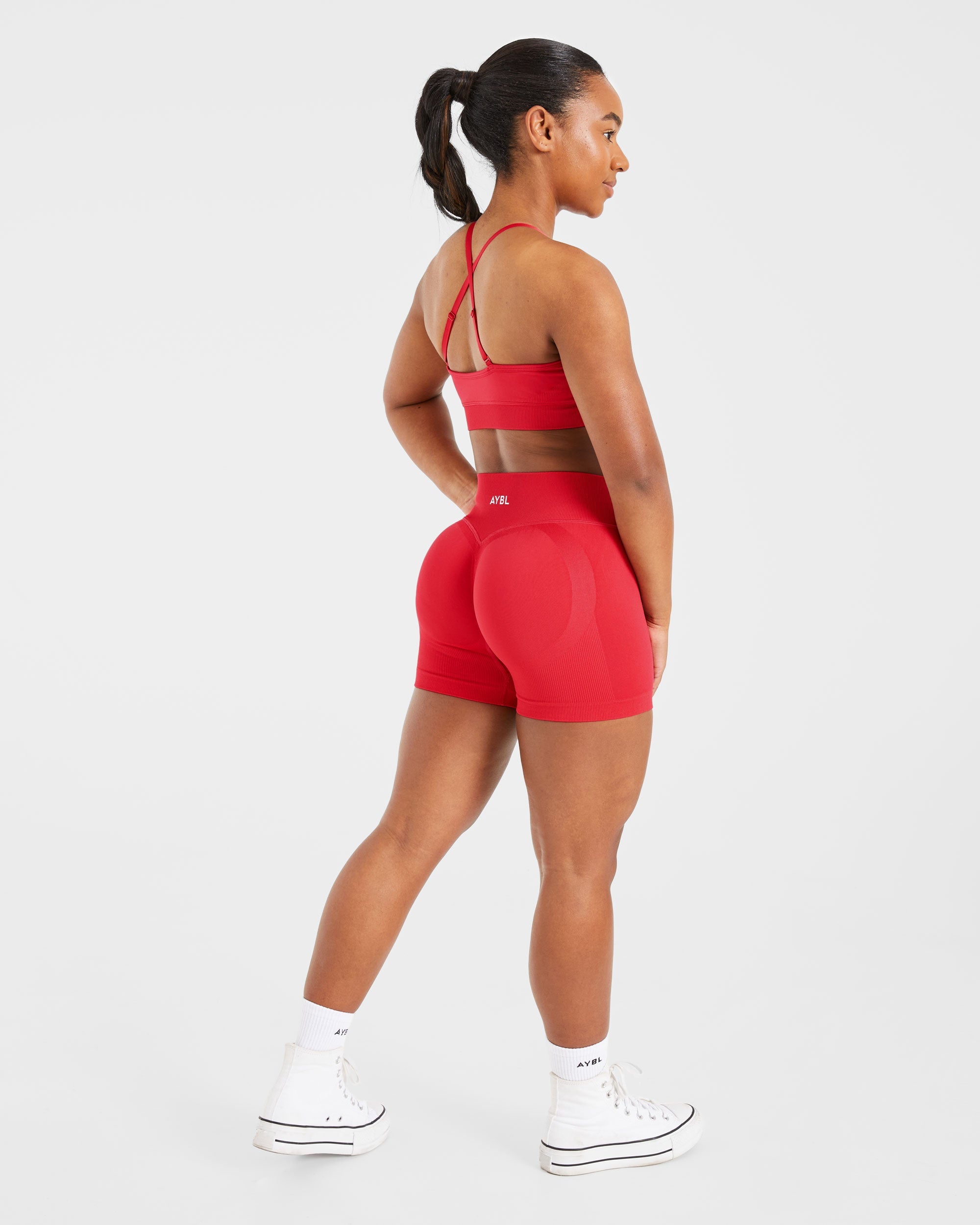 Adapt Seamless Sports Bra - Salsa Rood