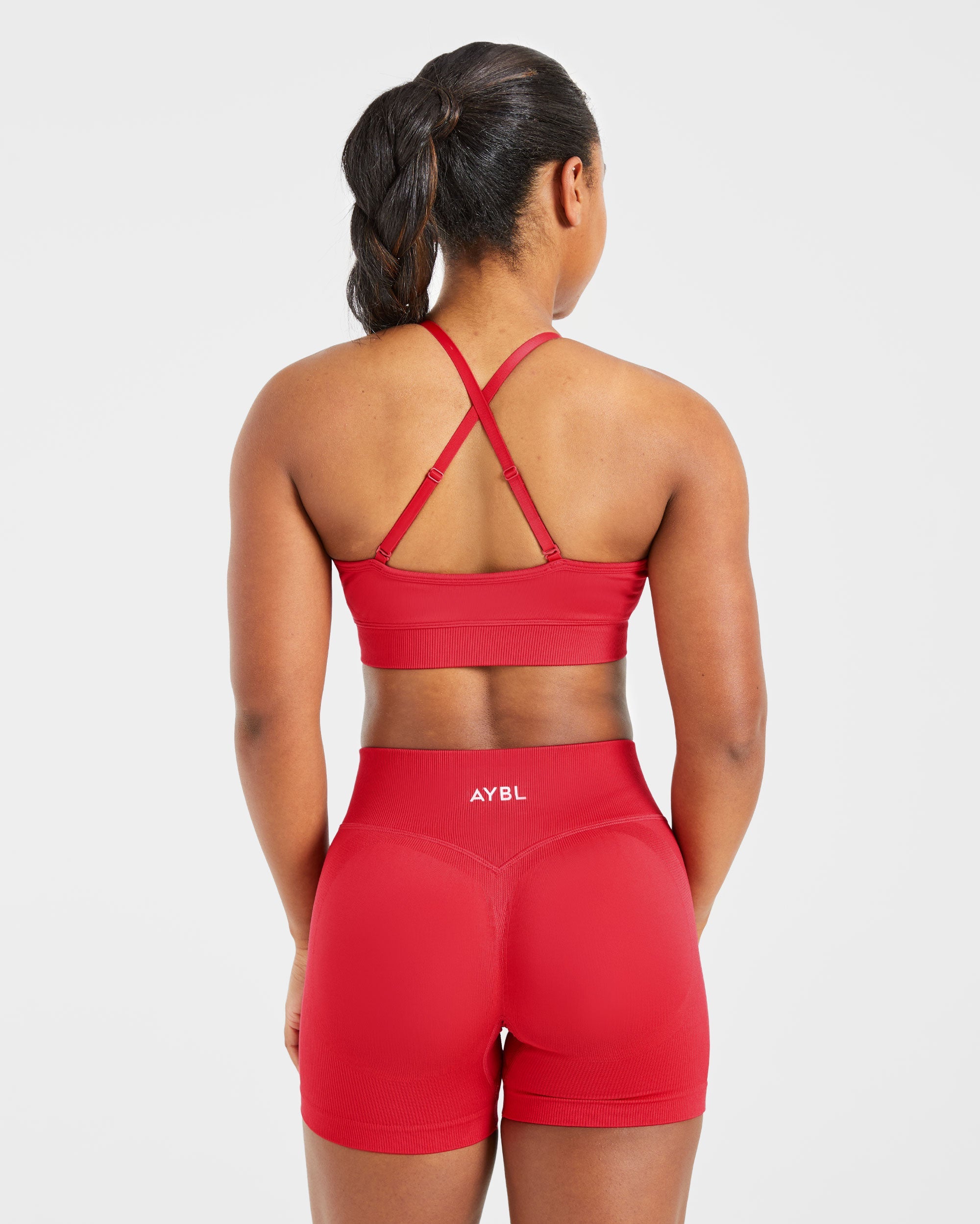 Adapt Seamless Sports Bra - Salsa Rood