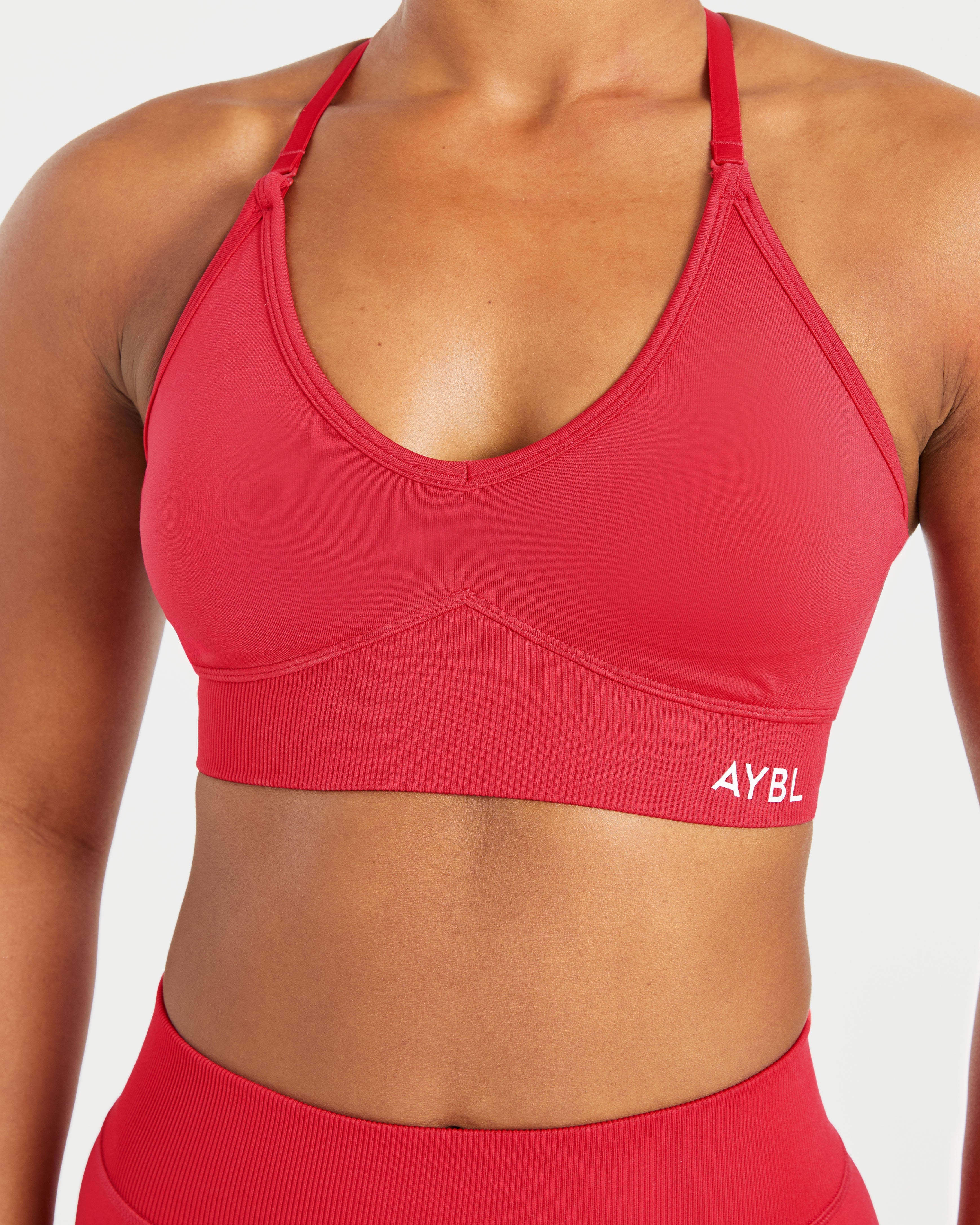 Adapt Seamless Sports Bra - Salsa Rood