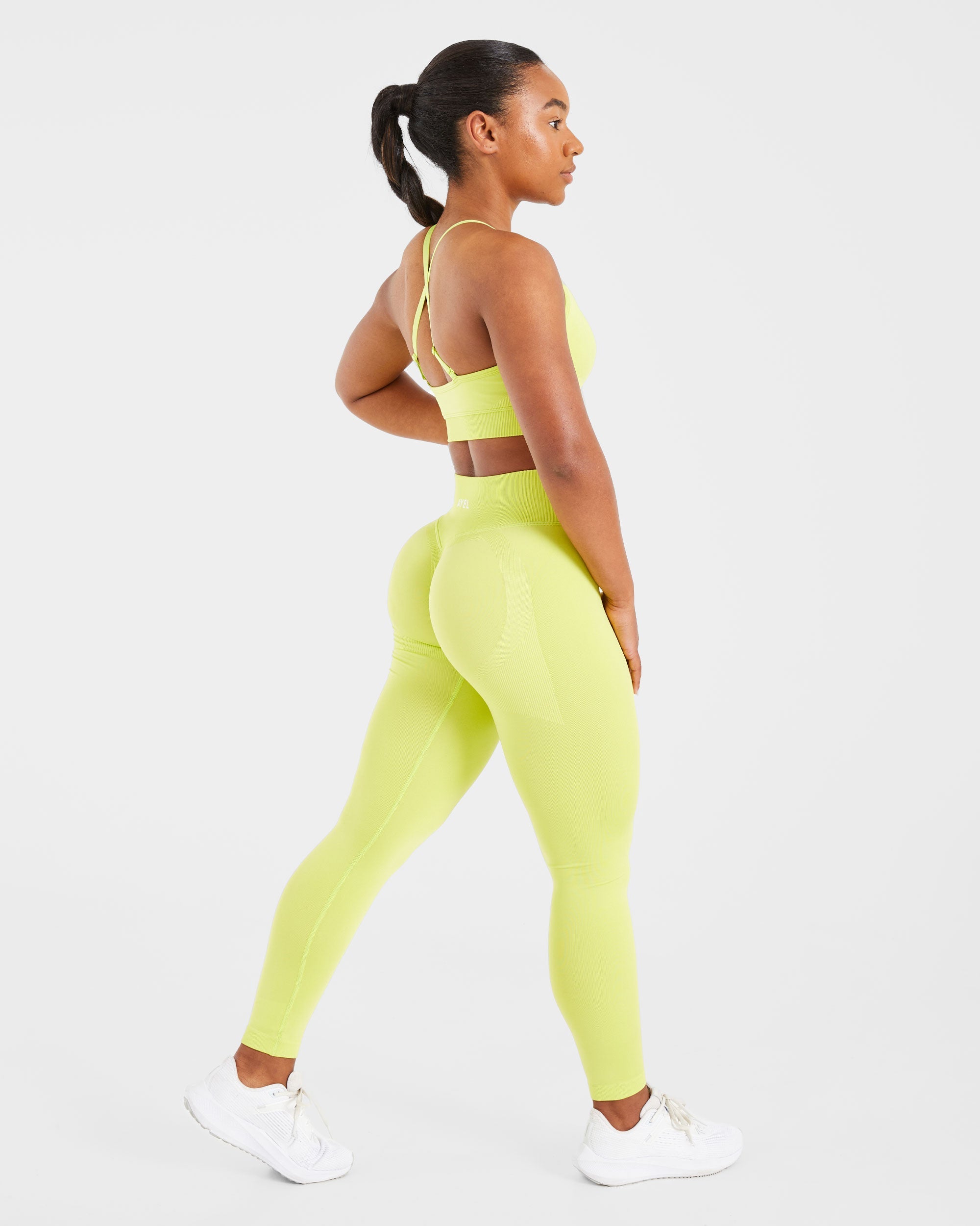 Adapt Seamless Leggings - Lime Groen