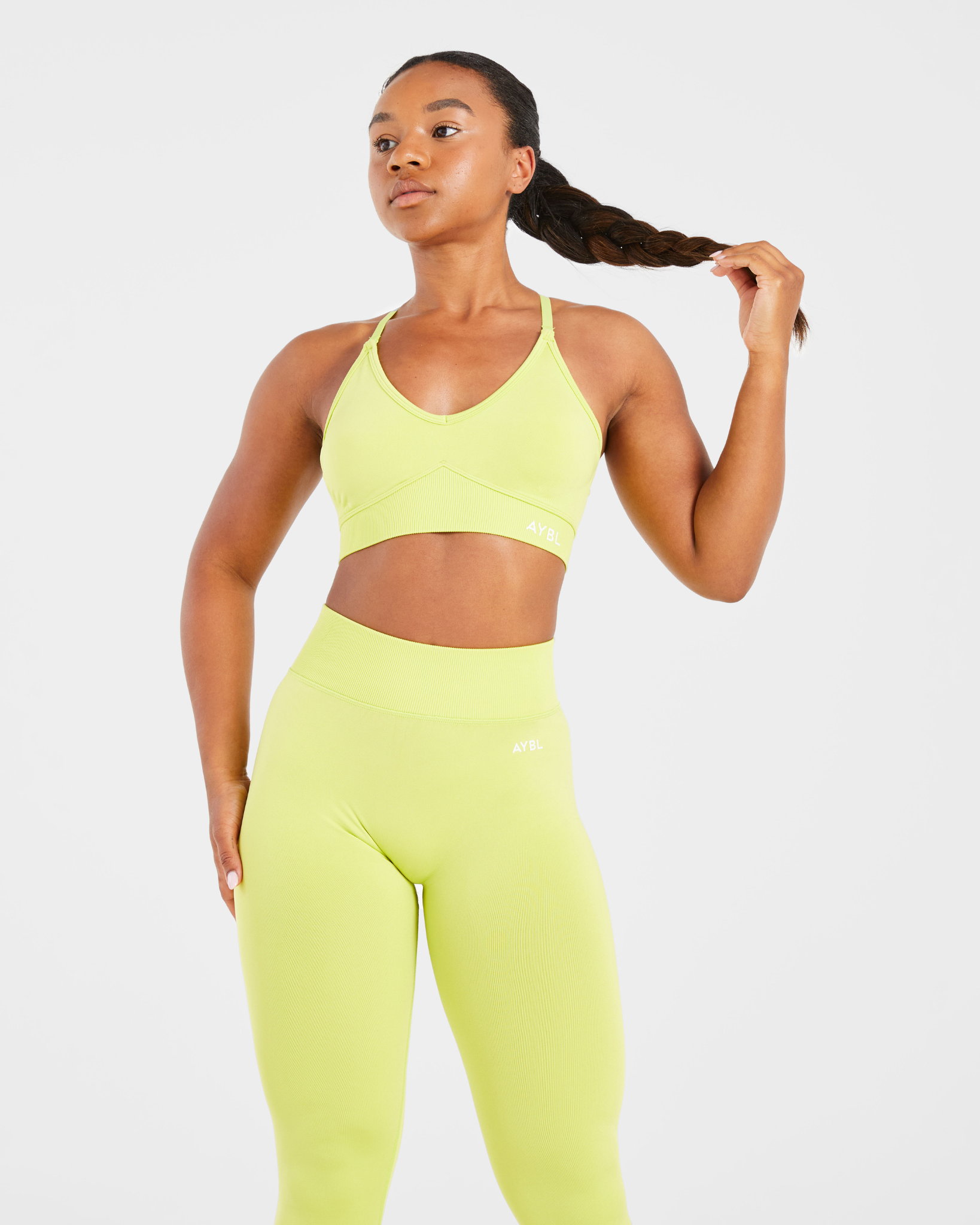 Adapt Seamless Leggings - Lime Groen