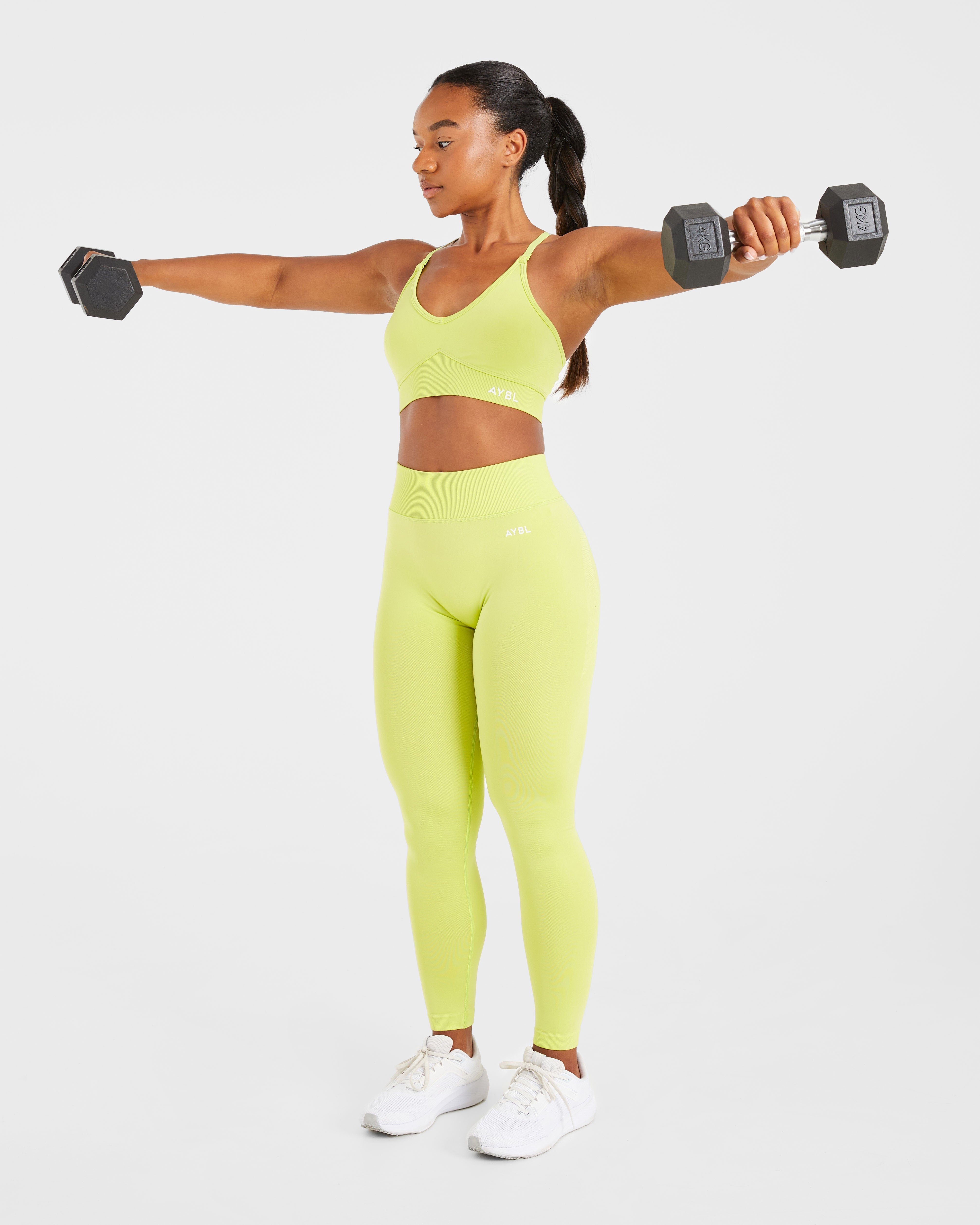 Adapt Seamless Leggings - Lime Groen