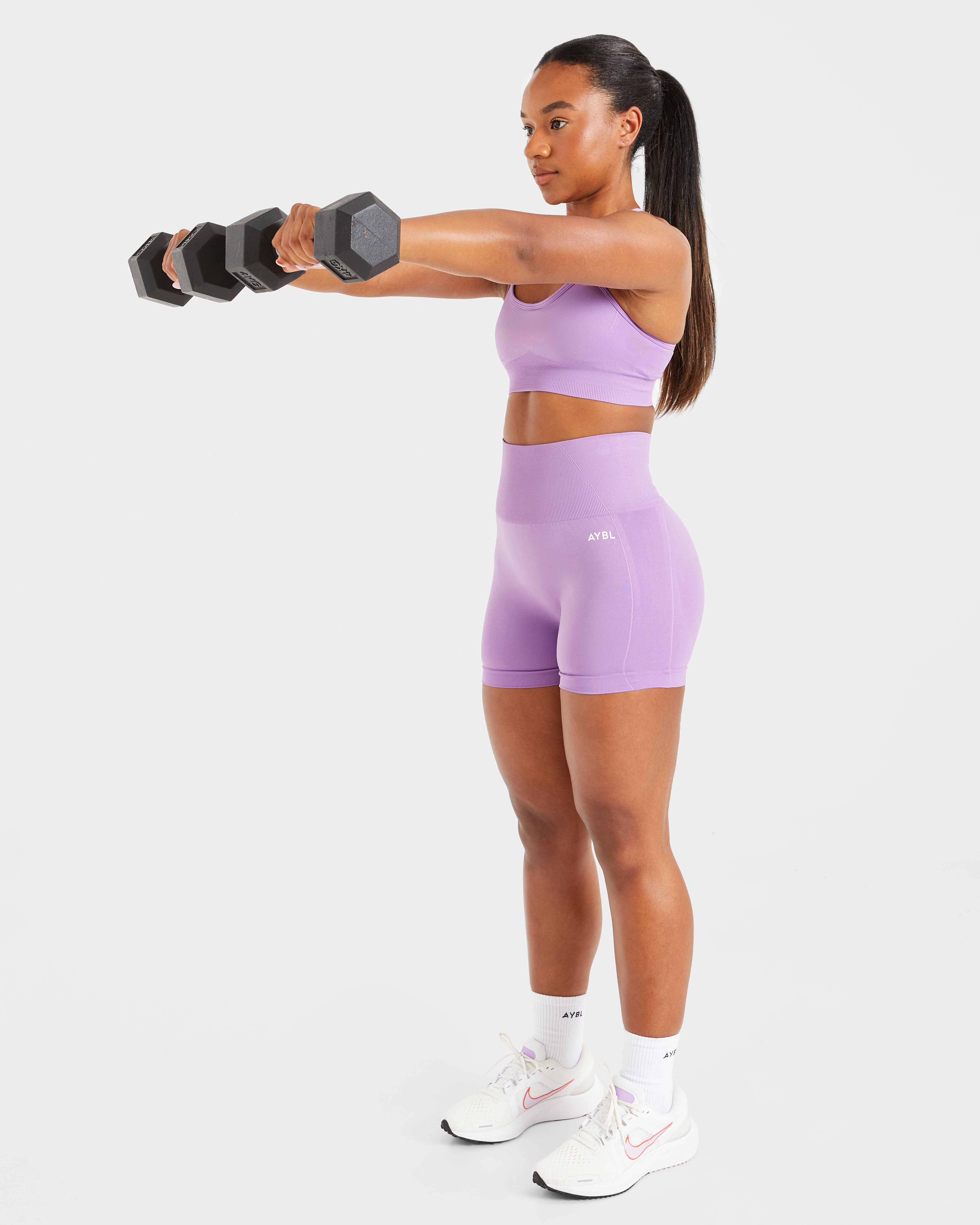 Empower Seamless Shorts - Paars