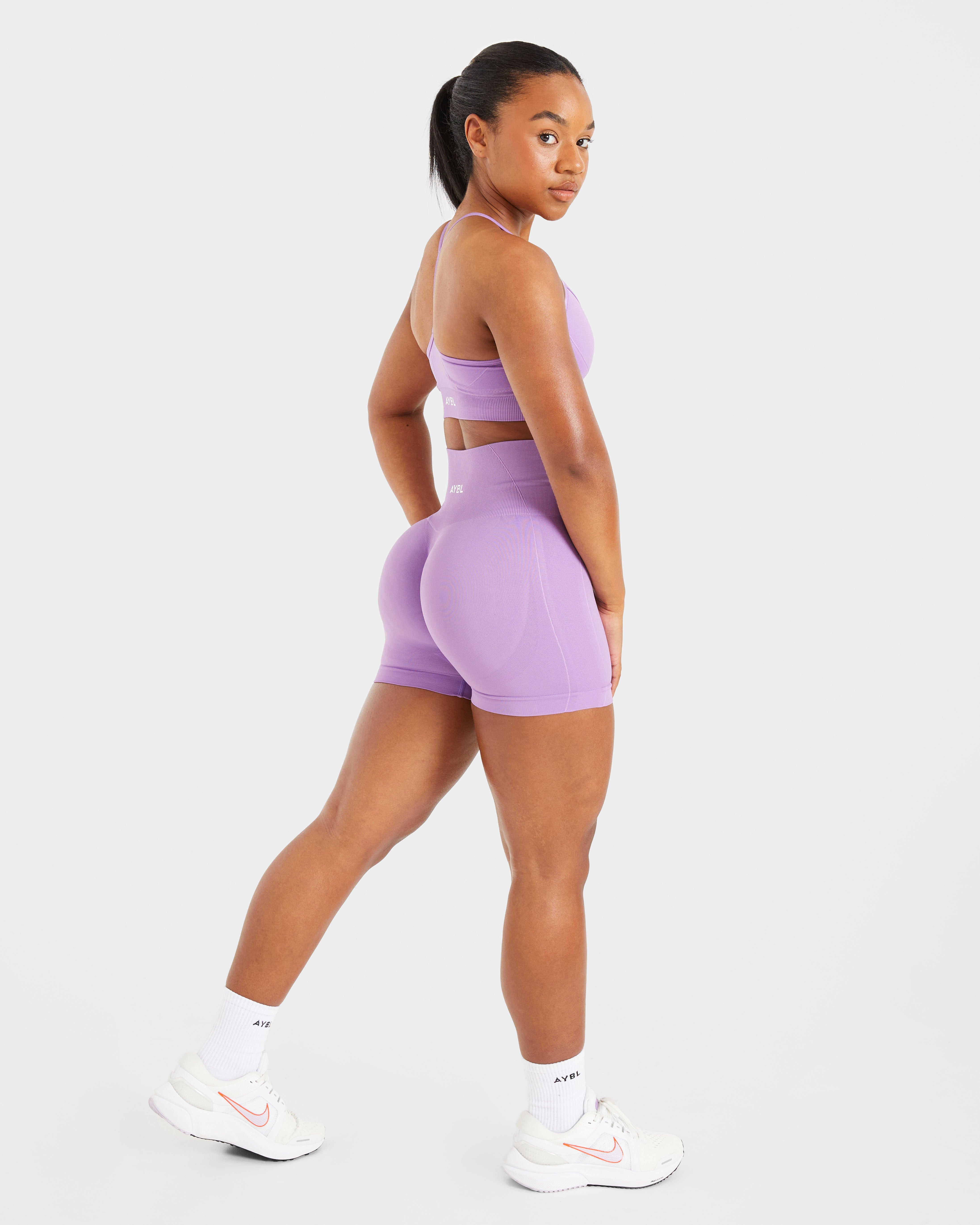 Empower Seamless Shorts - Paars