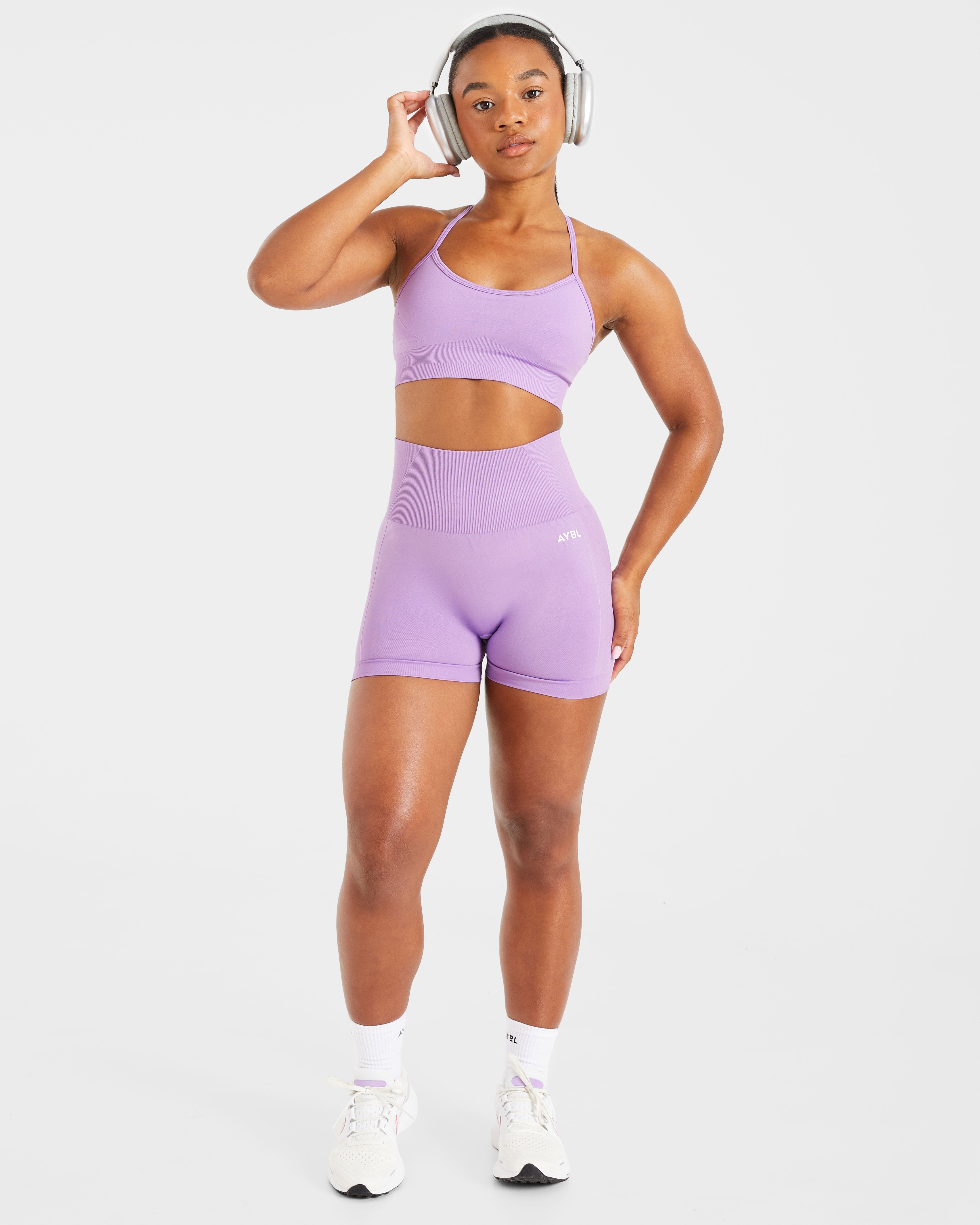 Empower Seamless Shorts - Paars