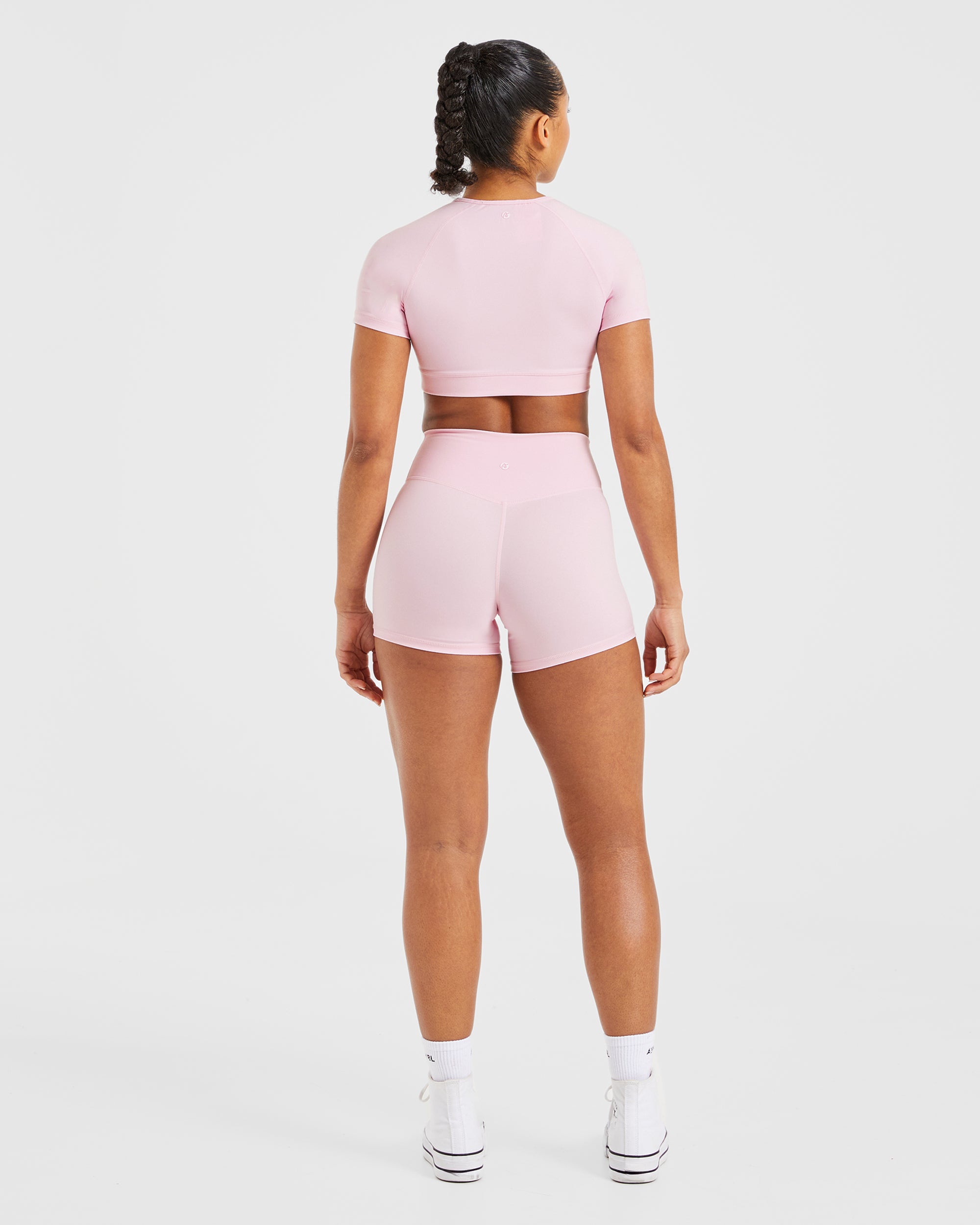 Staple Crop Top - Pastel Roze