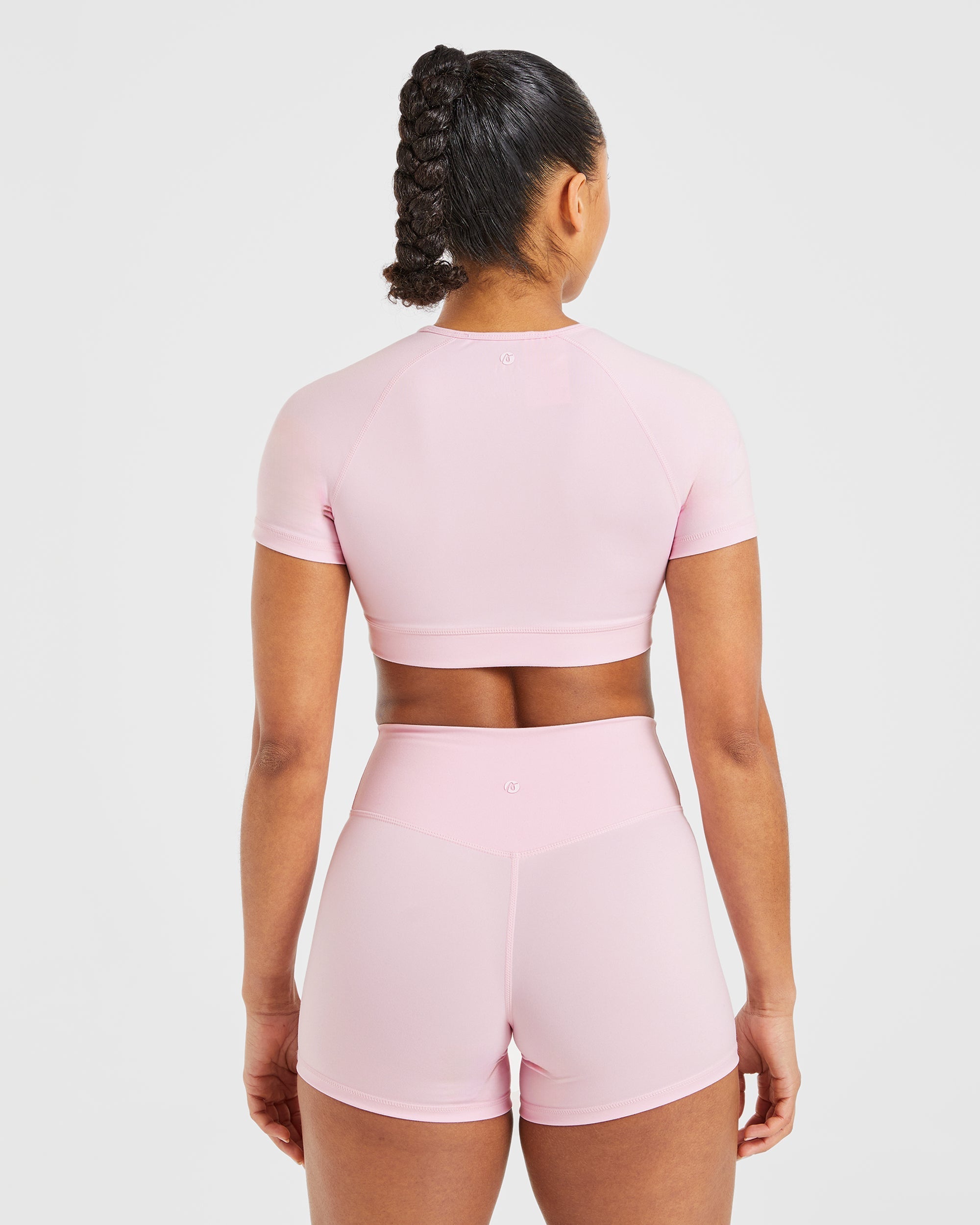 Staple Crop Top - Pastel Roze