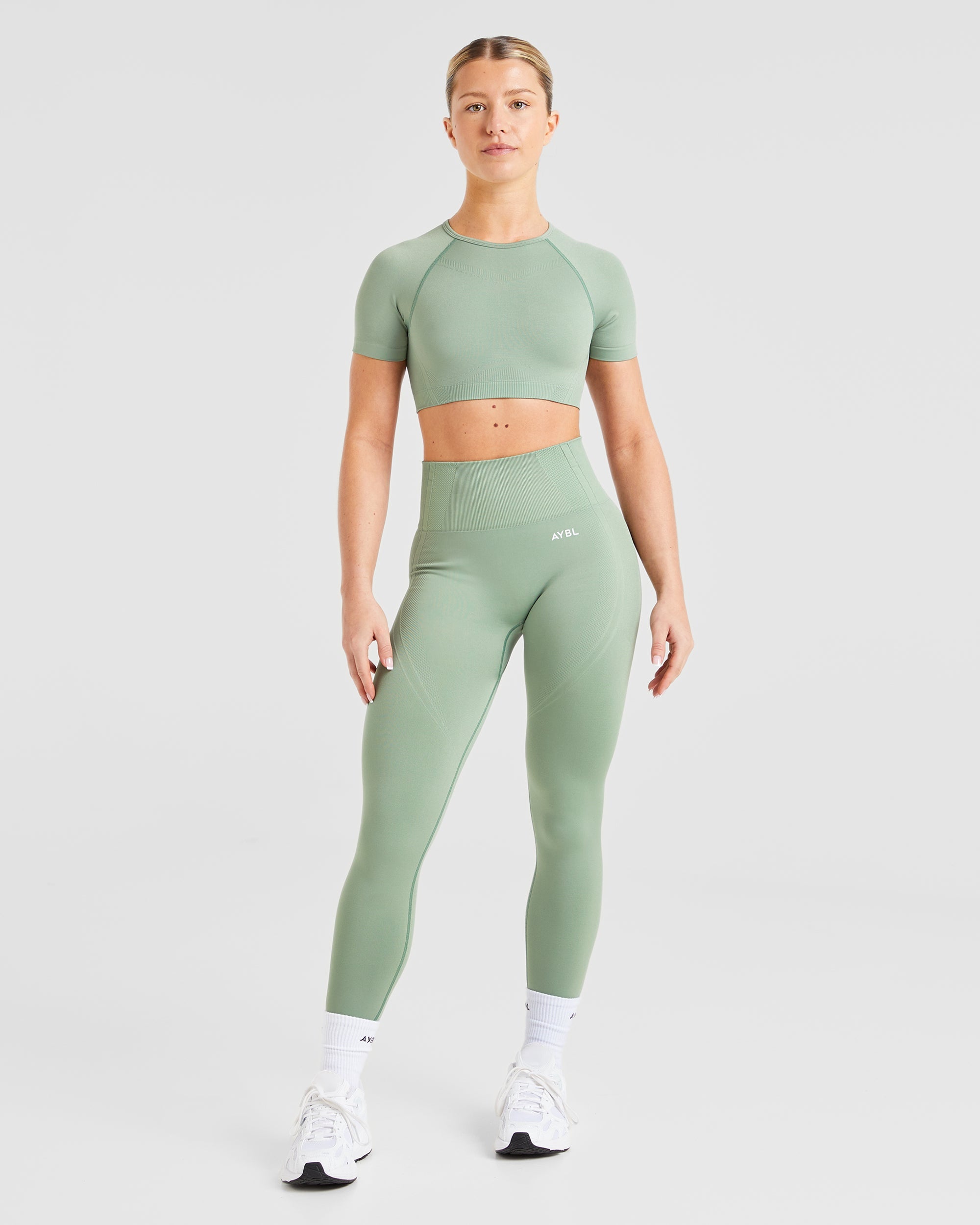 Balance V3 Seamless Leggings - Grove Groen