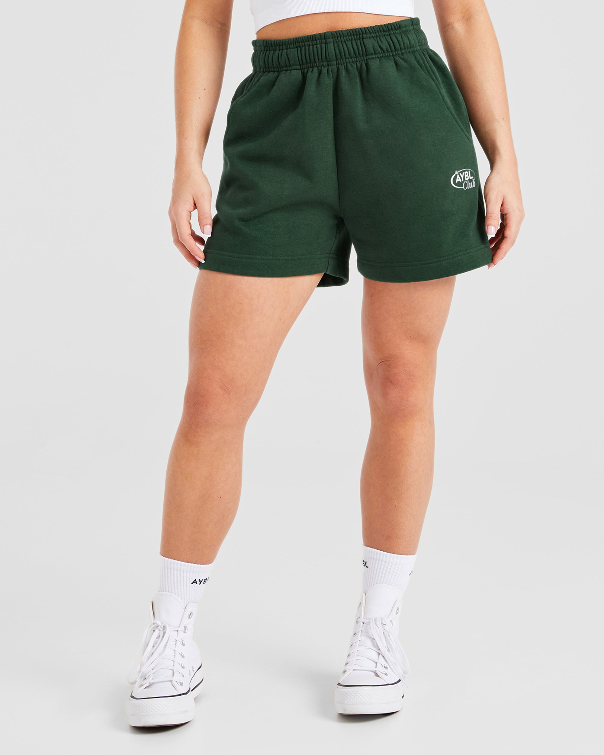 AYBL Club Shorts - Groen/Sand