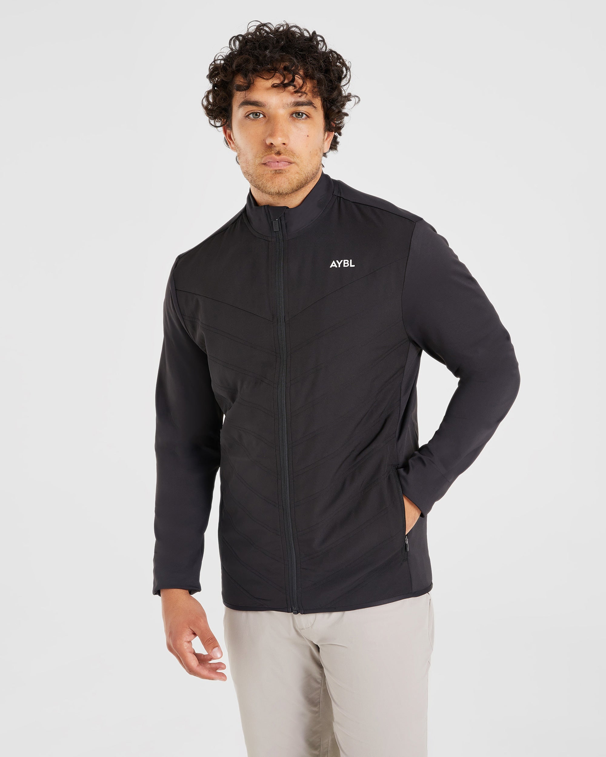 Performance Hybrid Jacket - Zwart