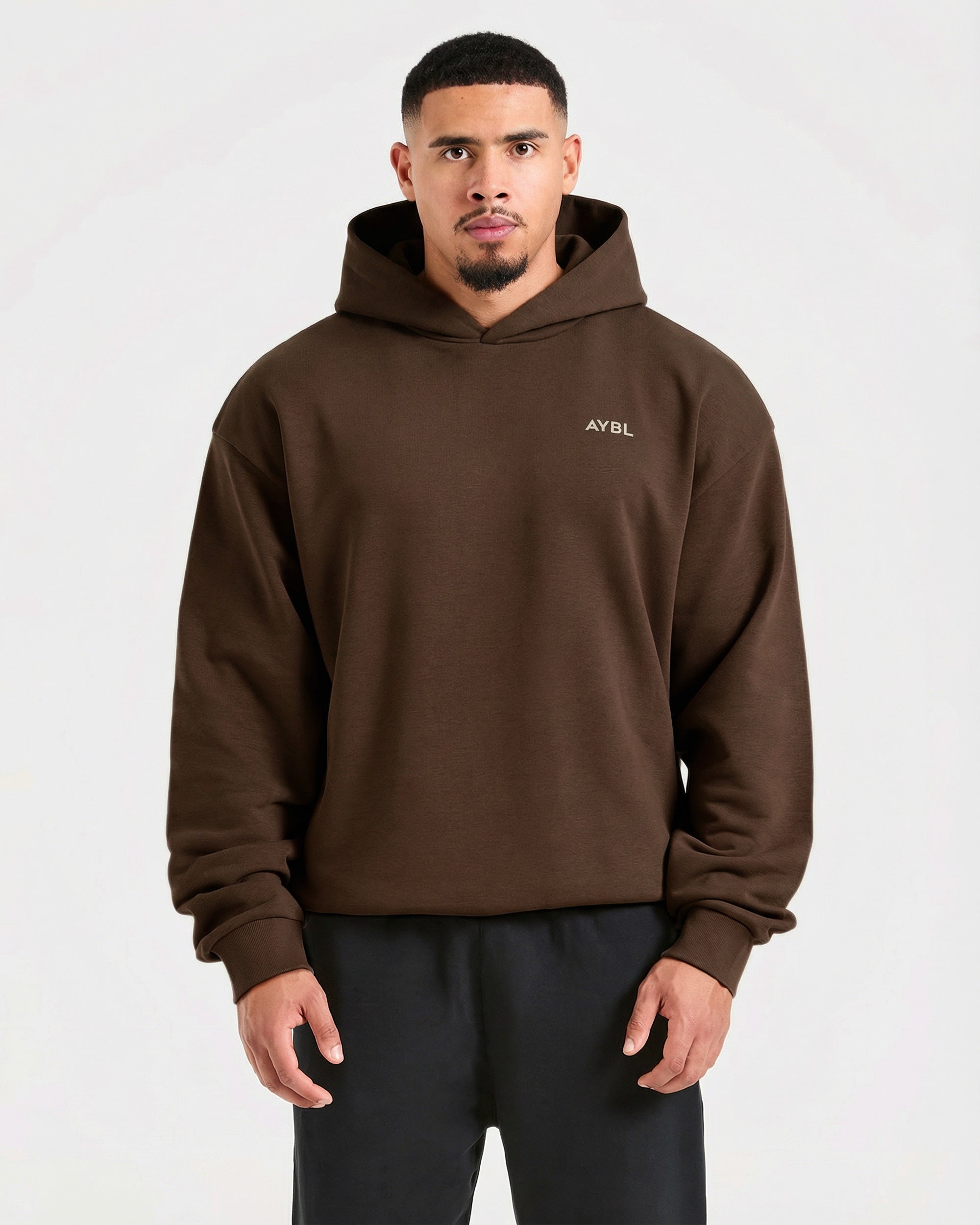 Essential Oversized Graphic Hoodie - Bruin