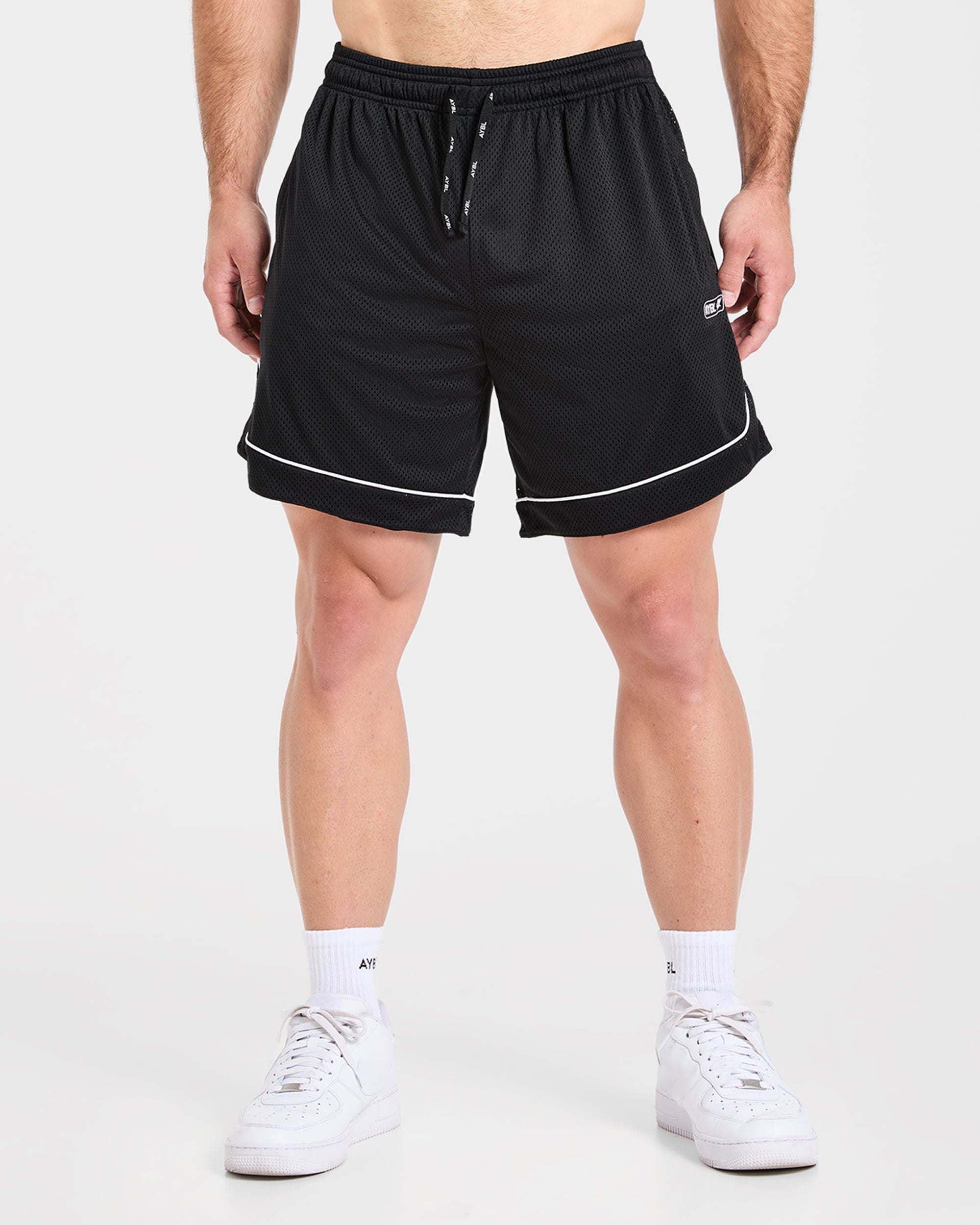 Cam Kissel x Mesh Shorts - Zwart