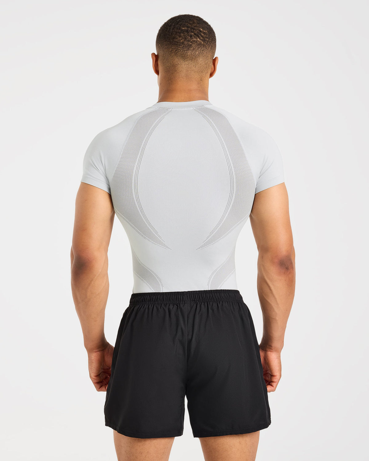 Charge Seamless T Shirt - Light Grijs