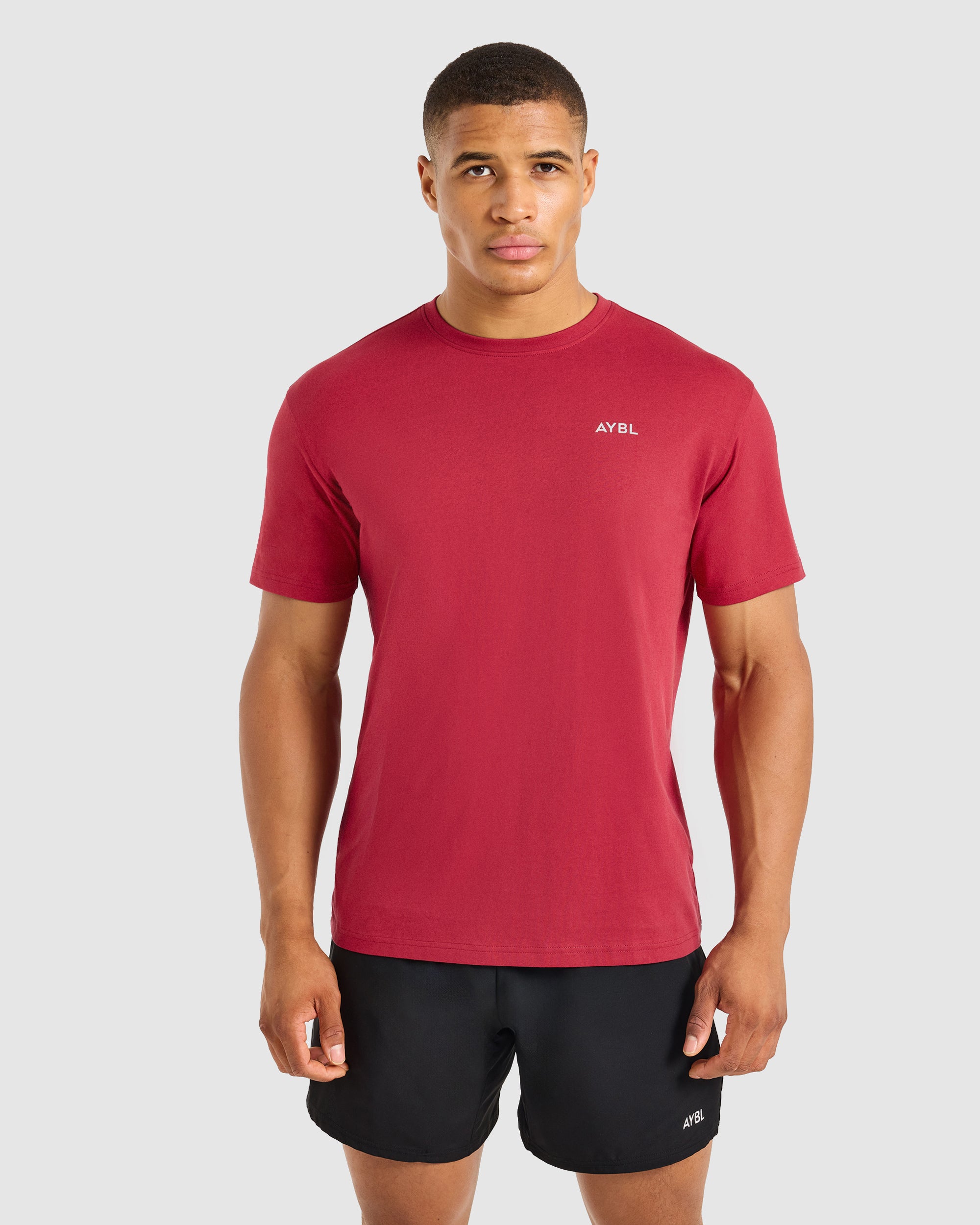 Essential T Shirt - Vintage Rood