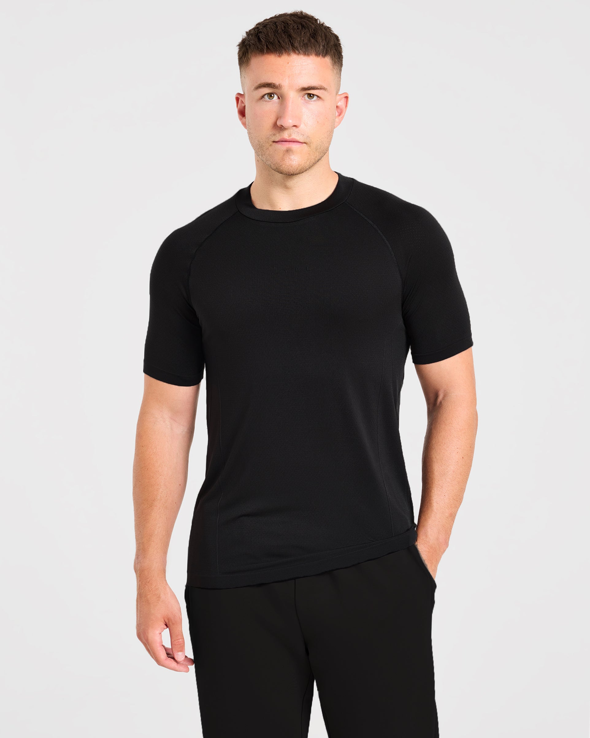 Reinforce Performance Seamless T Shirt - Zwart