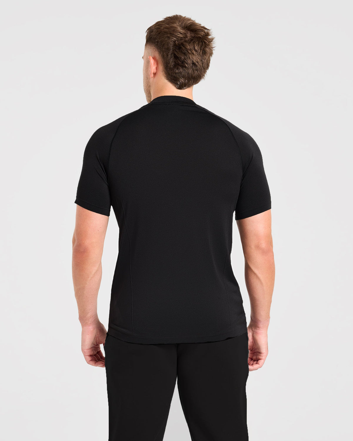 Reinforce Performance Seamless T Shirt - Zwart