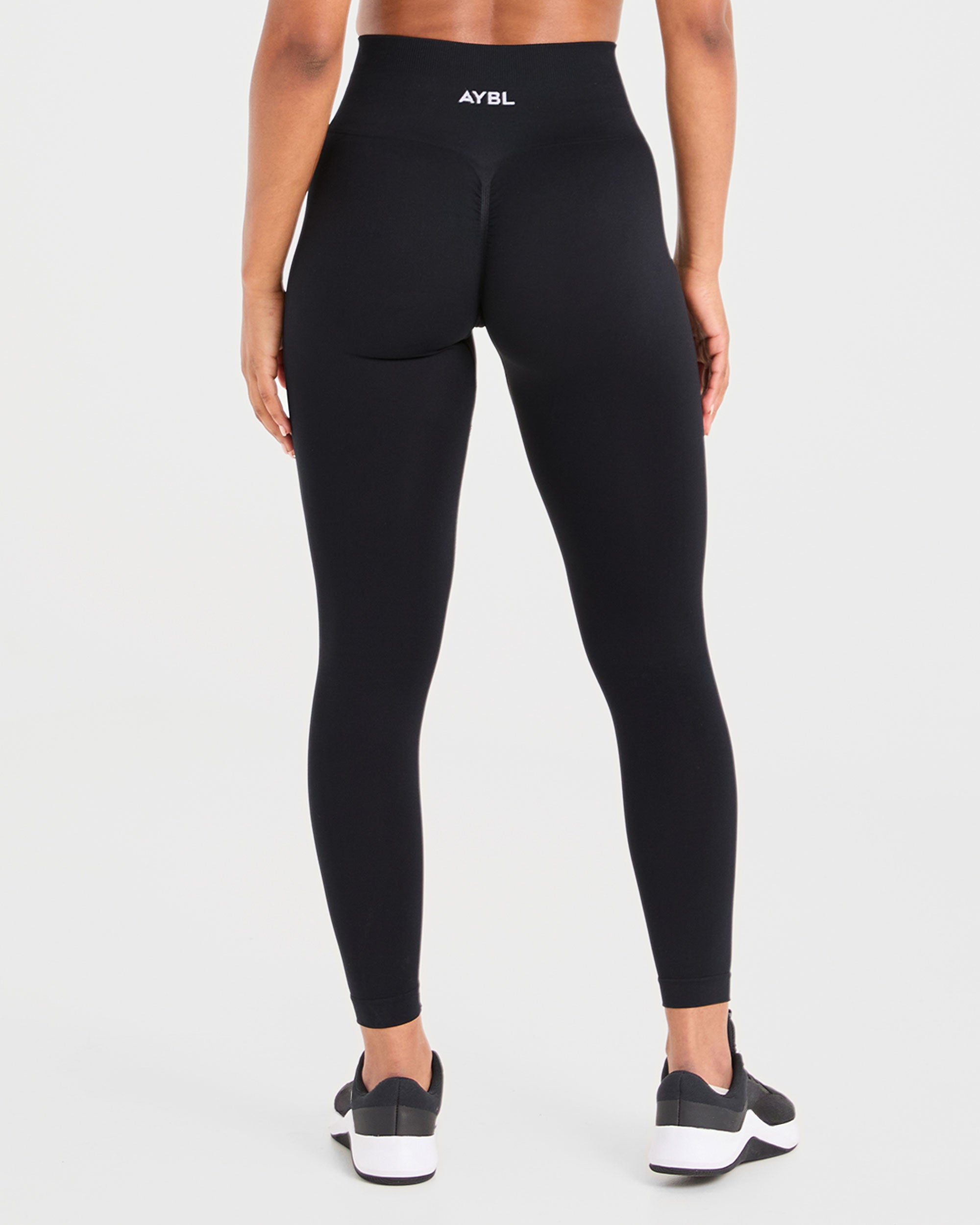 Power Seamless Leggings - Zwart