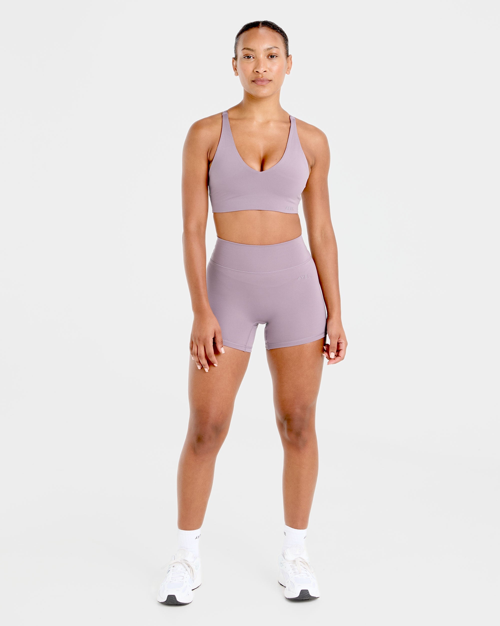 Staple Shorts - Mauve Paars