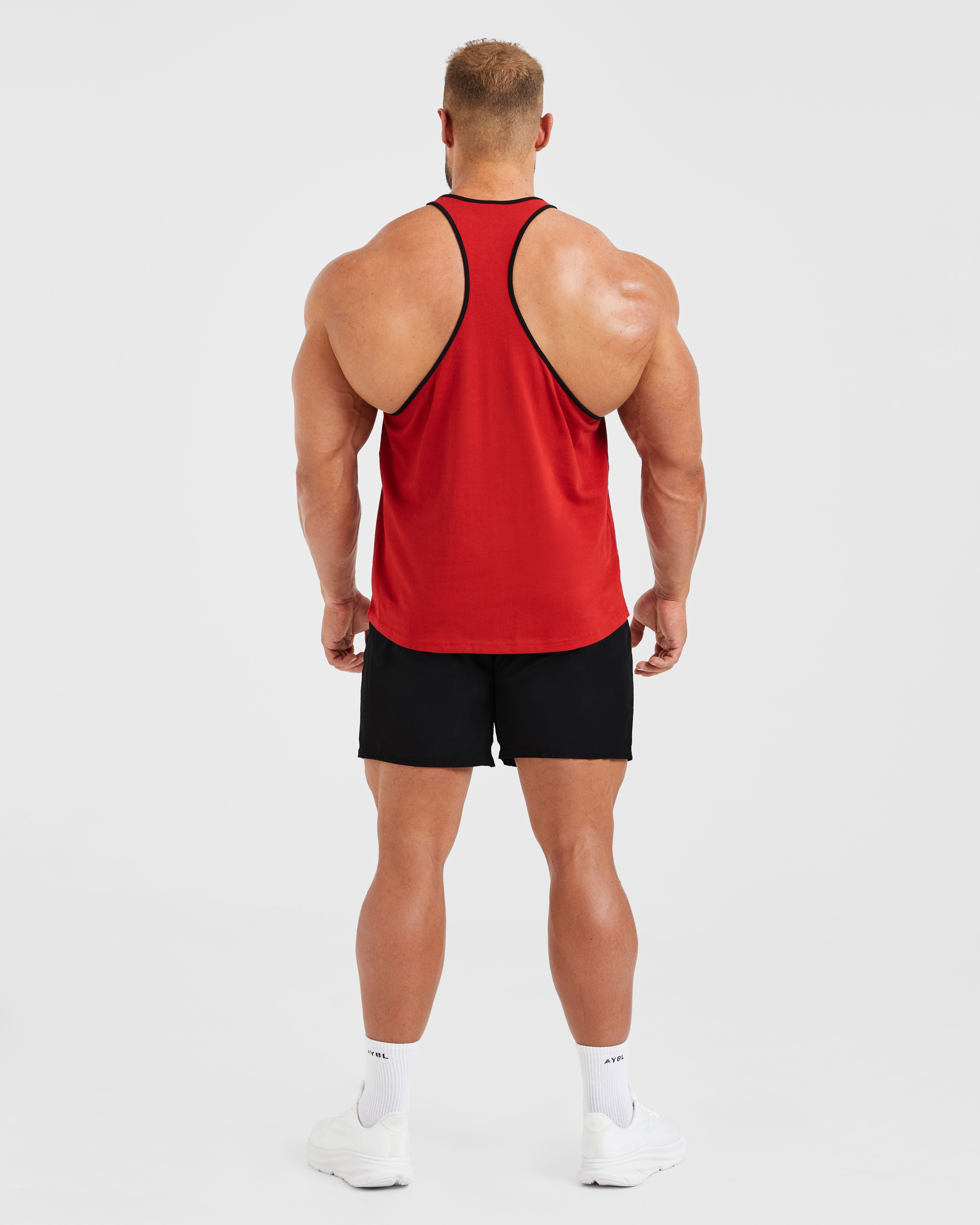 Wesley Vissers X Beyond Limits Stringer - Rood/Zwart