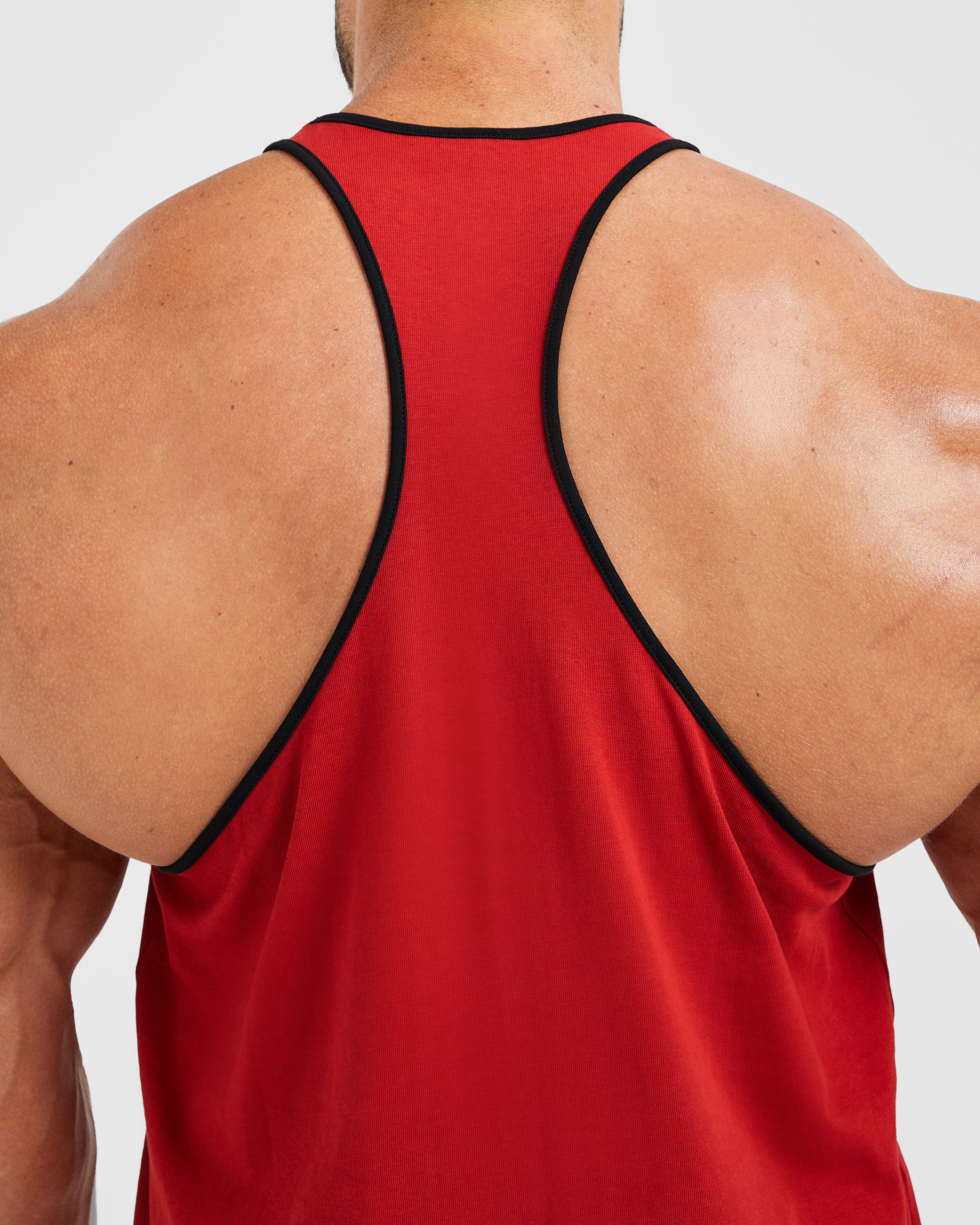 Wesley Vissers X Beyond Limits Stringer - Rood/Zwart