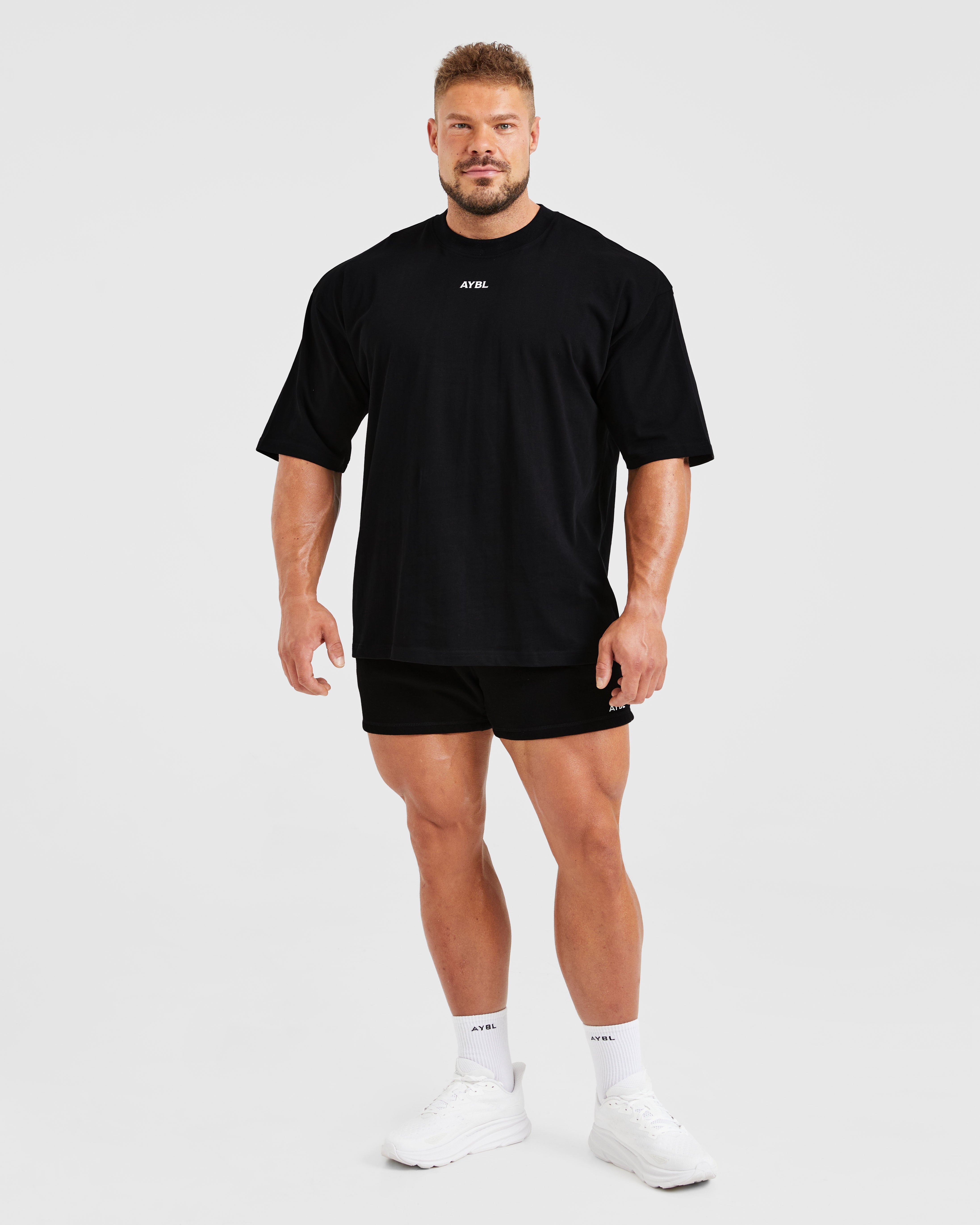 Wesley Vissers X Dutch Oak Oversized T Shirt - Zwart/Wit