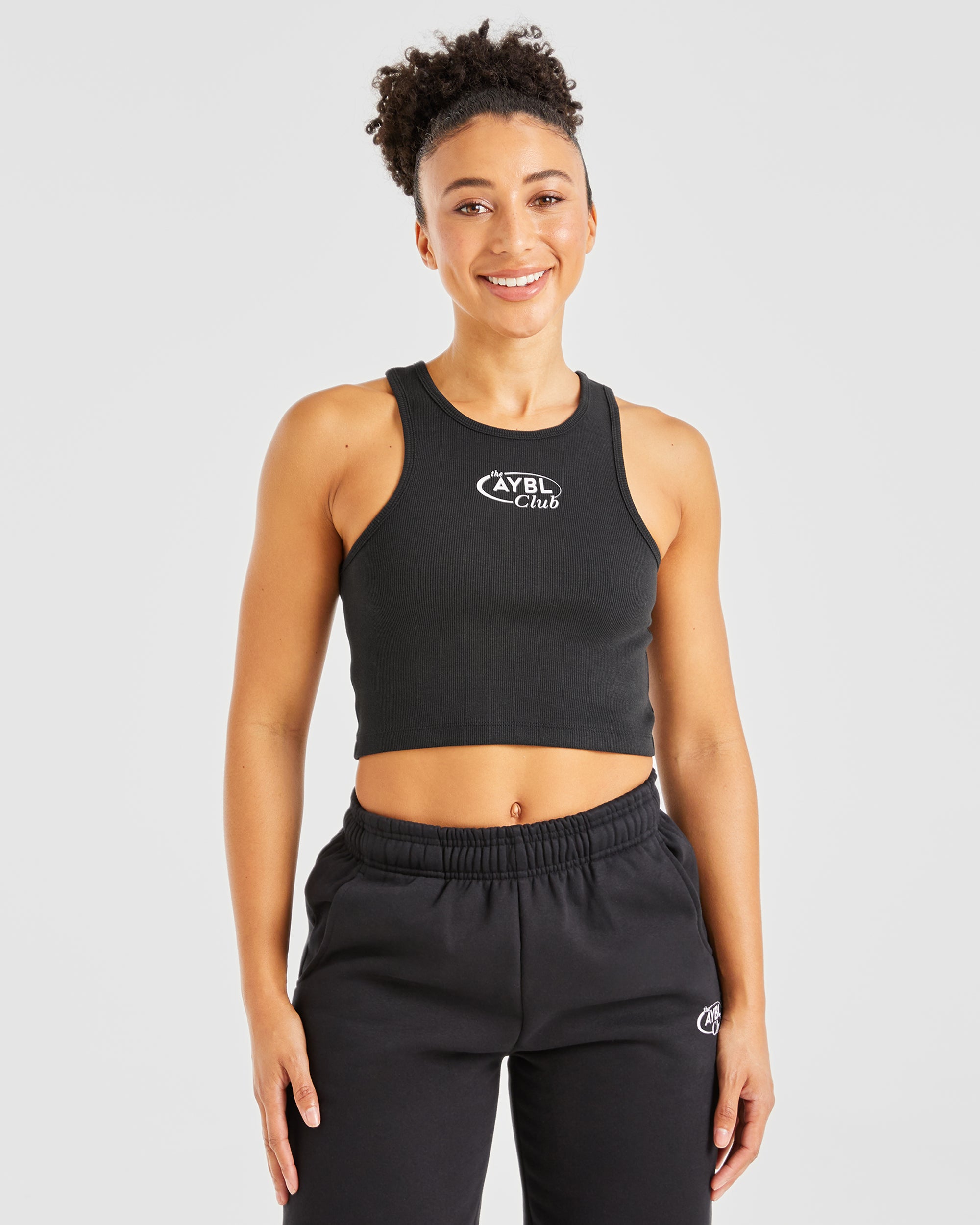 AYBL Club Vest Top - Zwart