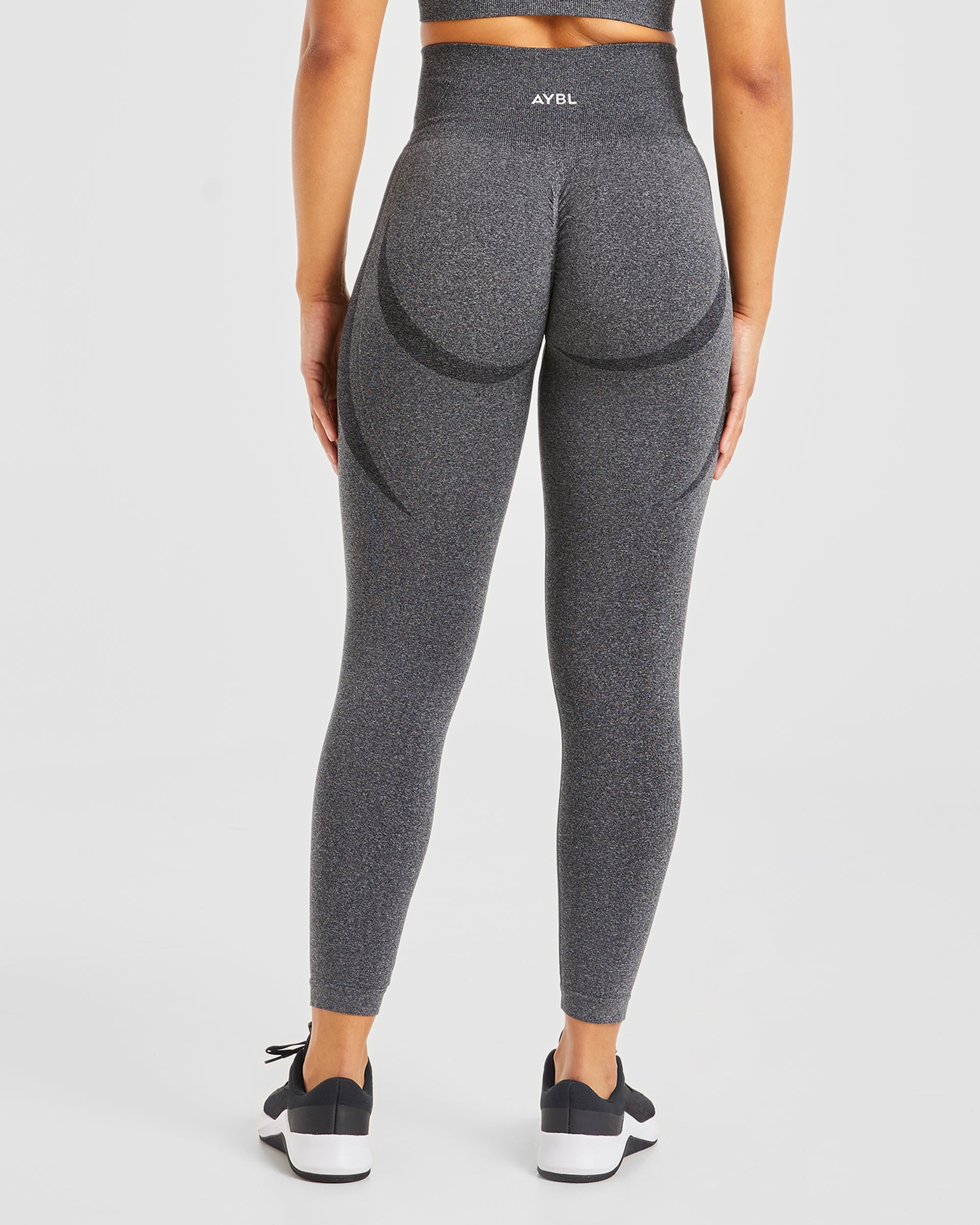Empower Seamless Leggings - Zwart Marl