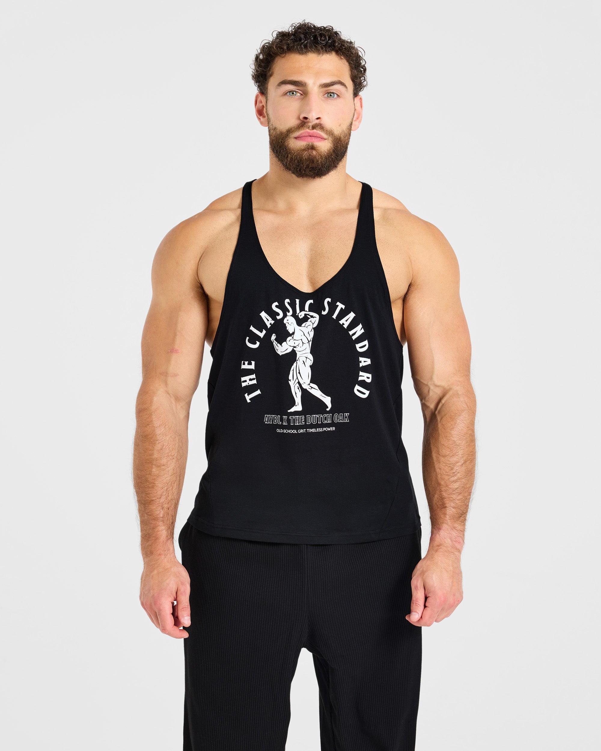 Wesley Vissers x Minimal Stringer - Zwart