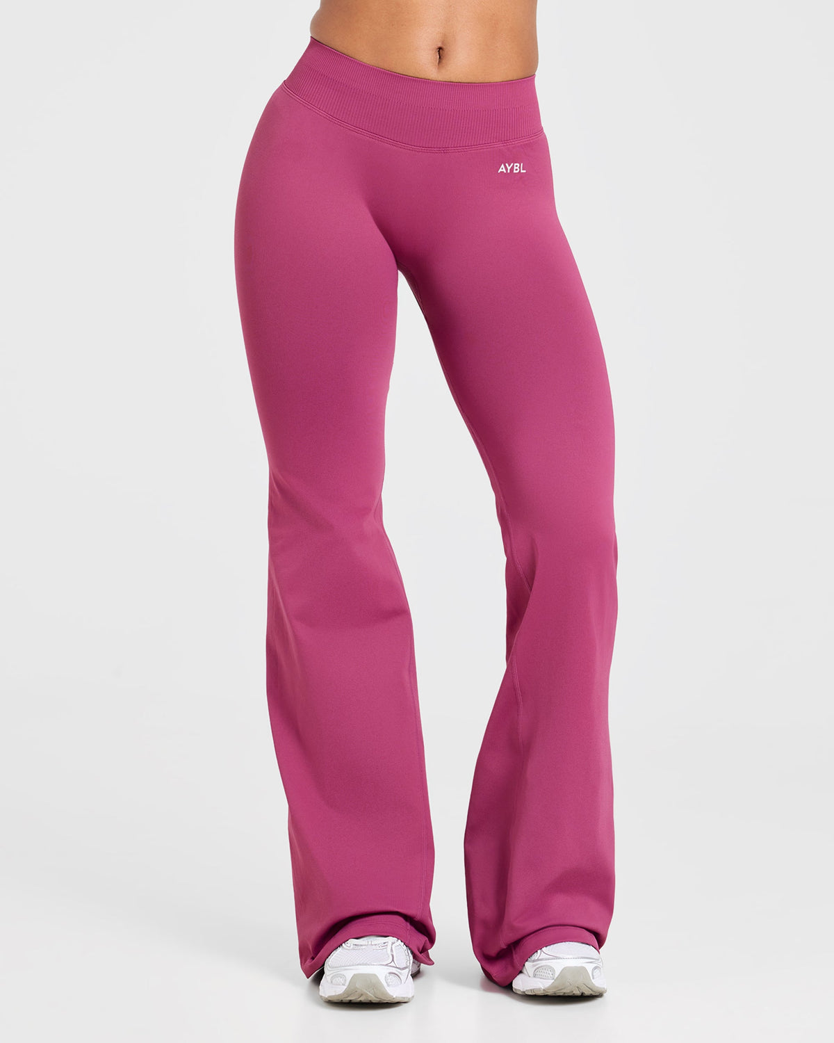 Enhance Seamless Flared Leggings - Dusky Rose